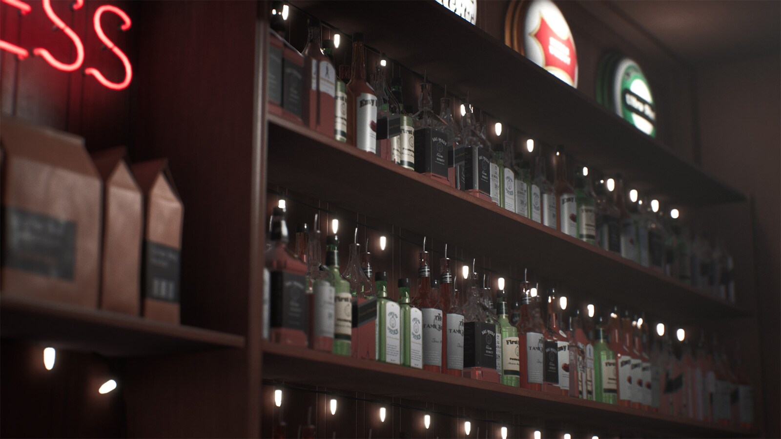 Fuel Bar, 카테고리 배경 UE 마켓플레이스