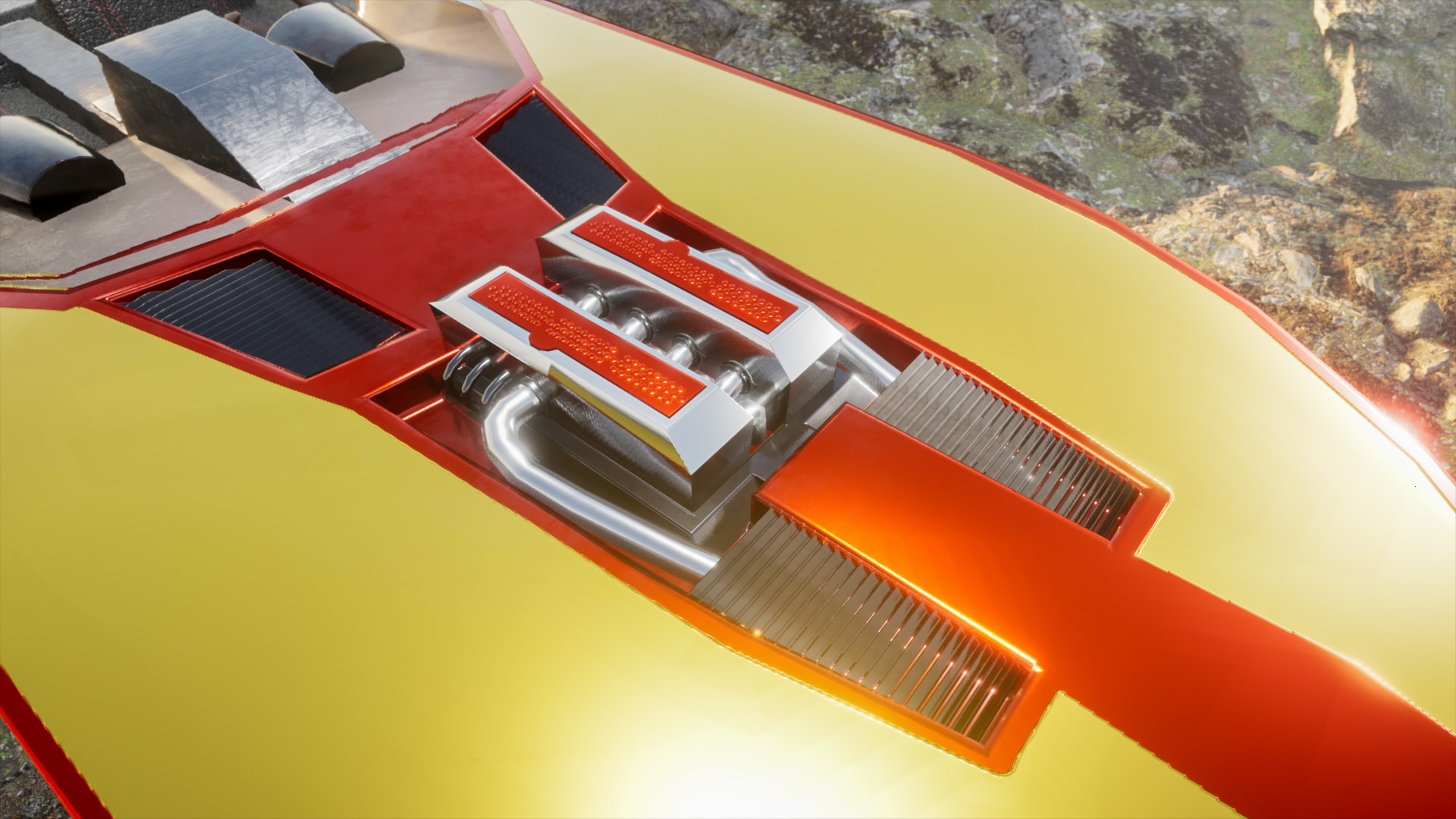Sci-Fi Hover Car With Controller, 카테고리 블루프린트 - UE 마켓플레이스
