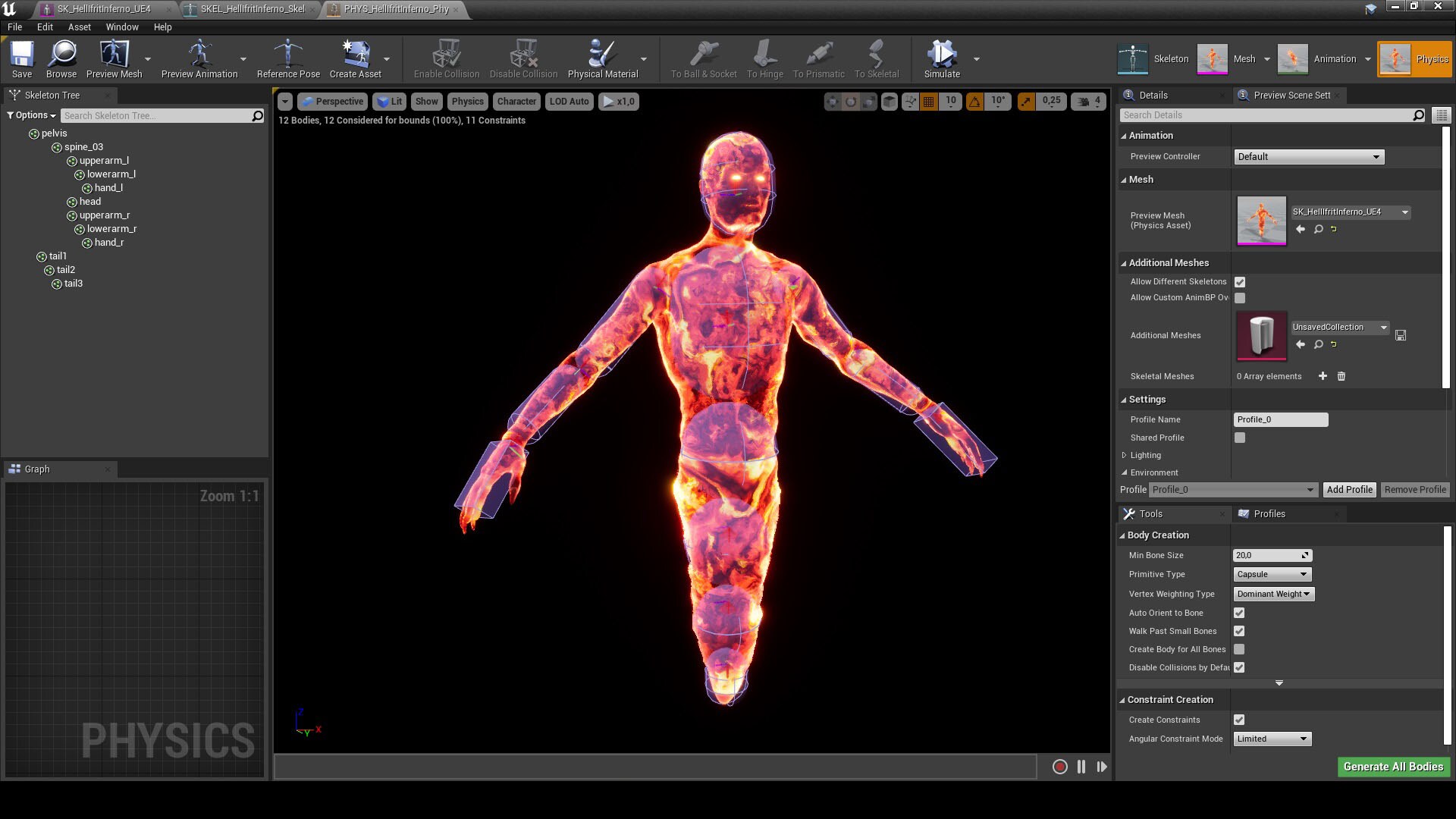 Hell Ifrit Inferno in Characters - UE Marketplace