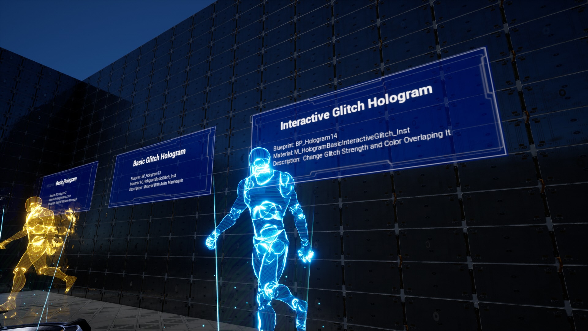 HOLOGRAM VFX Pack in Visual Effects UE Marketplace