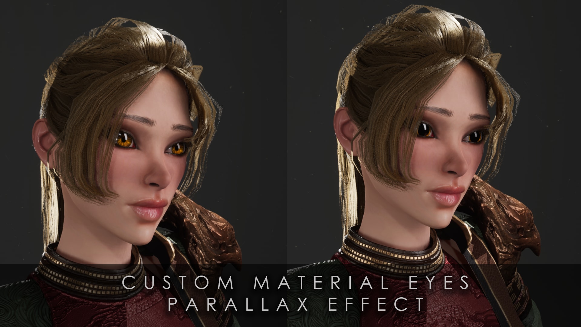 Samurai Girl in Characters UE Marketplace