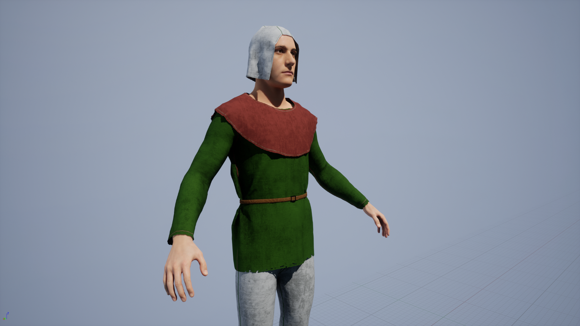 Medieval Peasant Clothes in Props - UE 