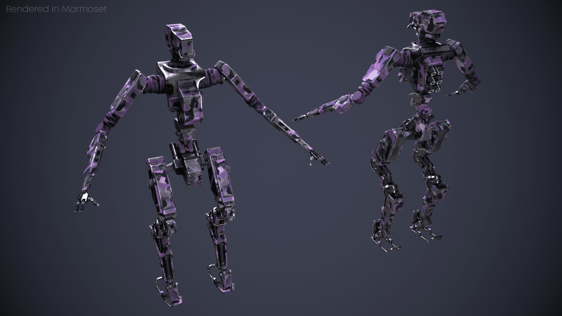 Military Droid "SHTR" in Characters UE Marketplace