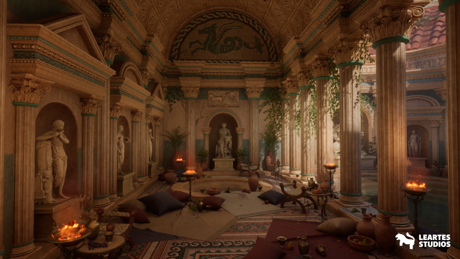 Neptune's Roman Bath, 카테고리 배경 UE 마켓플레이스