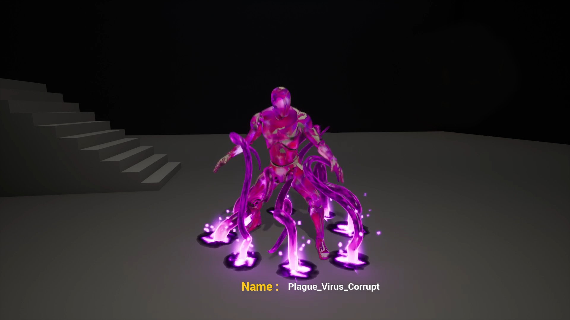Character Status VFX Material