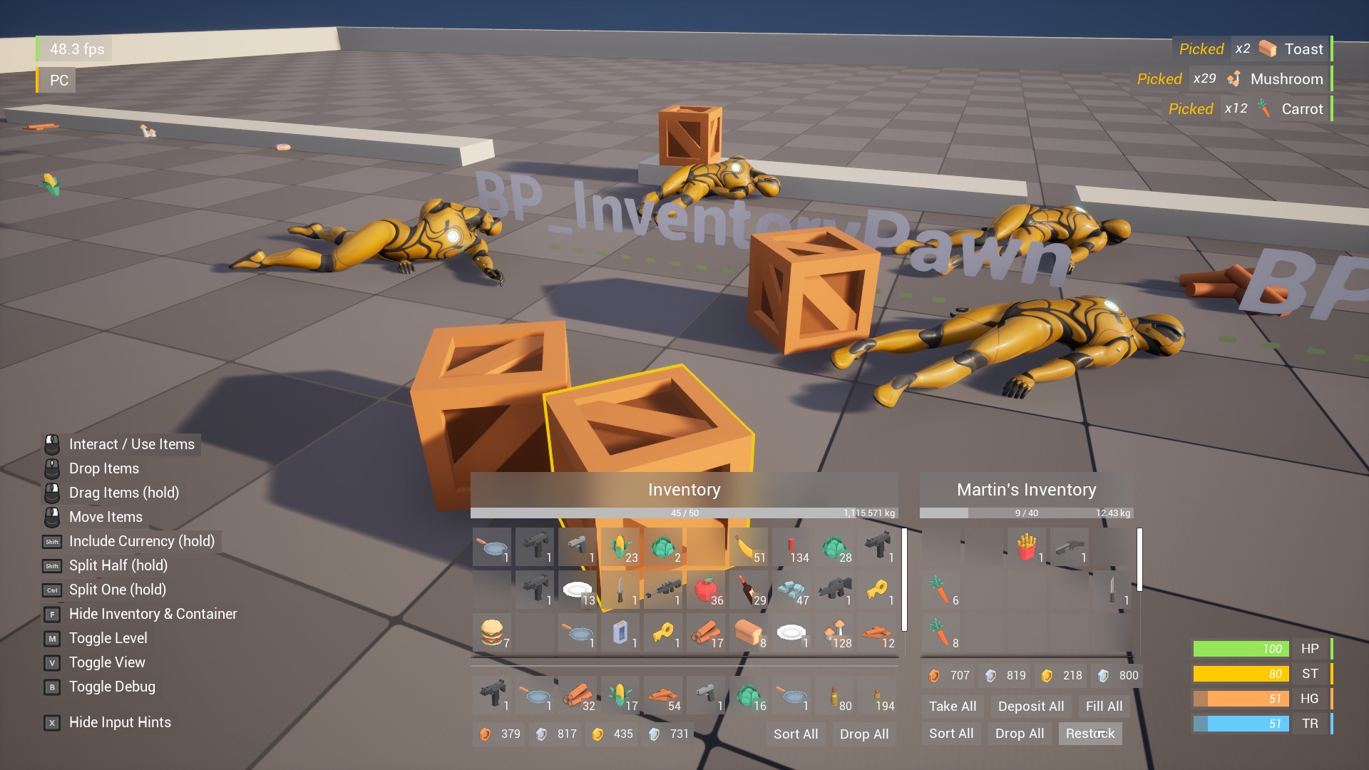 Inventory System Pro Unreal Engine Asset Inventory System Pro Unreal Engine Asset
