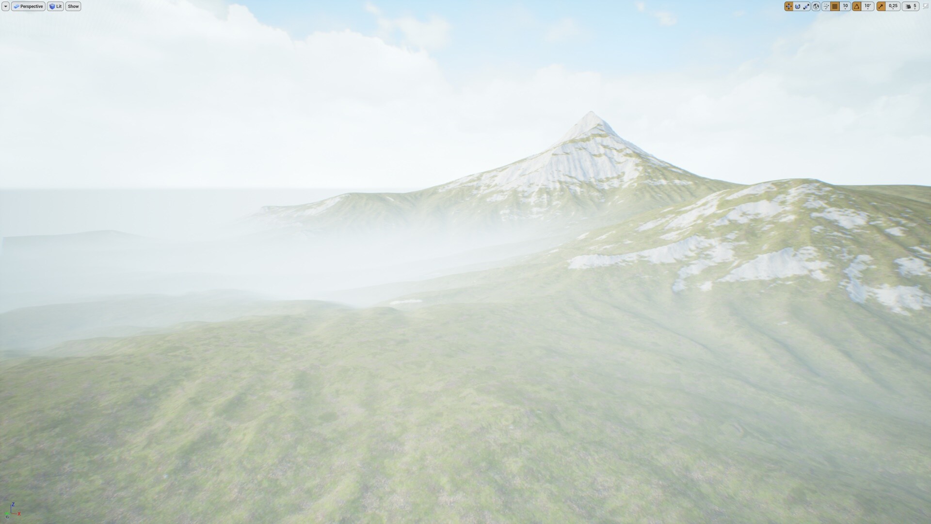 4 Landscape + Auto Landscape in Environments UE Marketplace