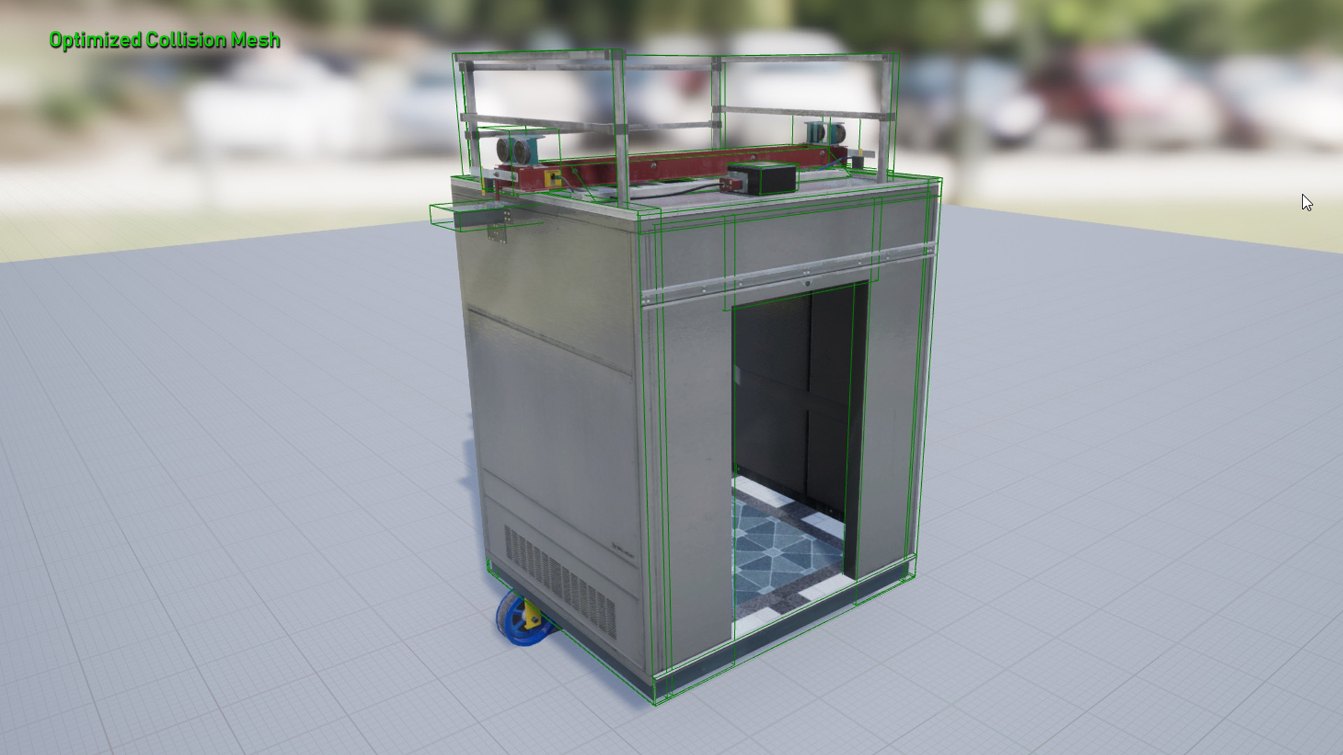 Two Elevator Systems (Glass Framed-Enclosed)