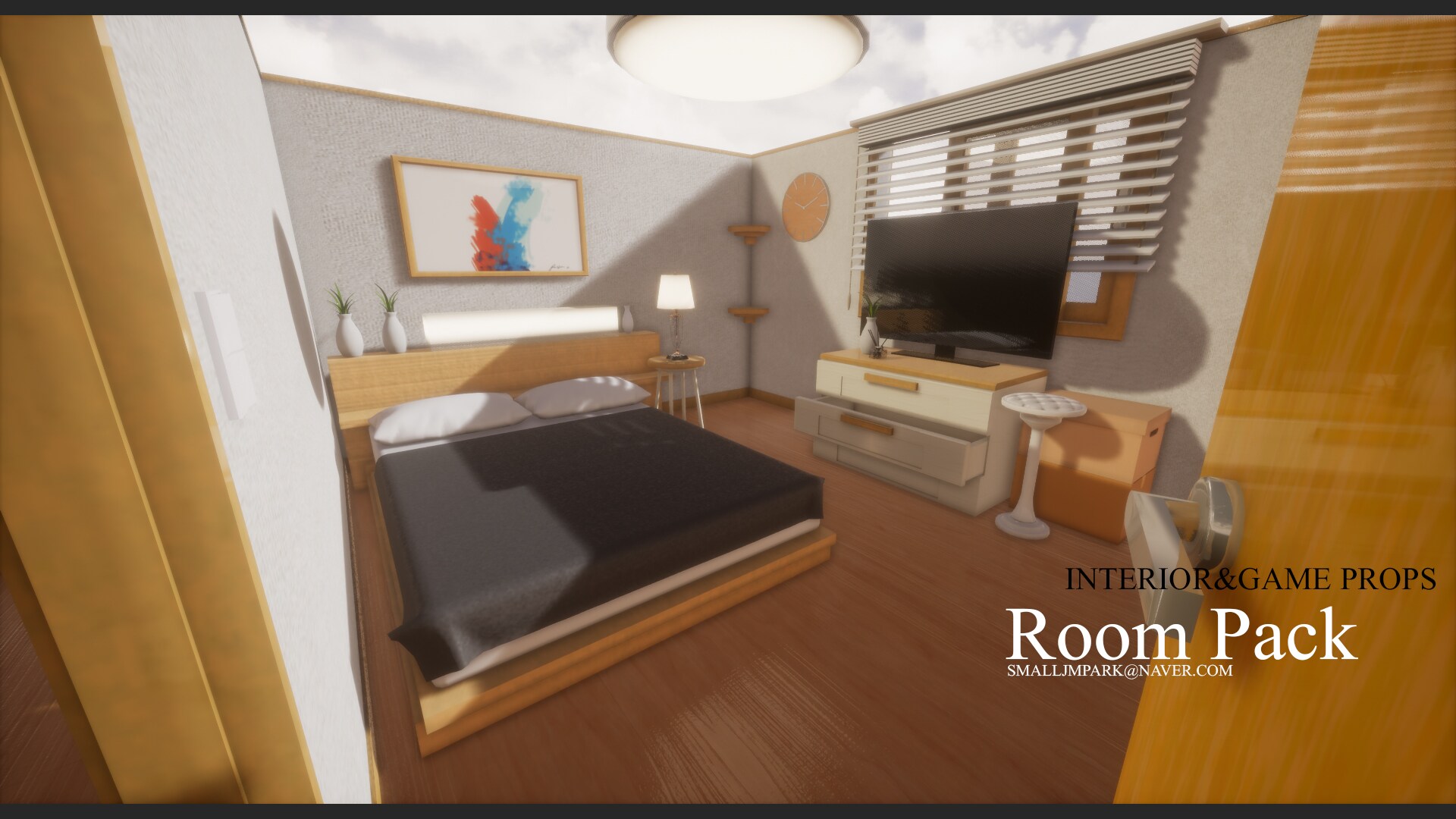 Interior & Game Room props v.01 in Props UE Marketplace