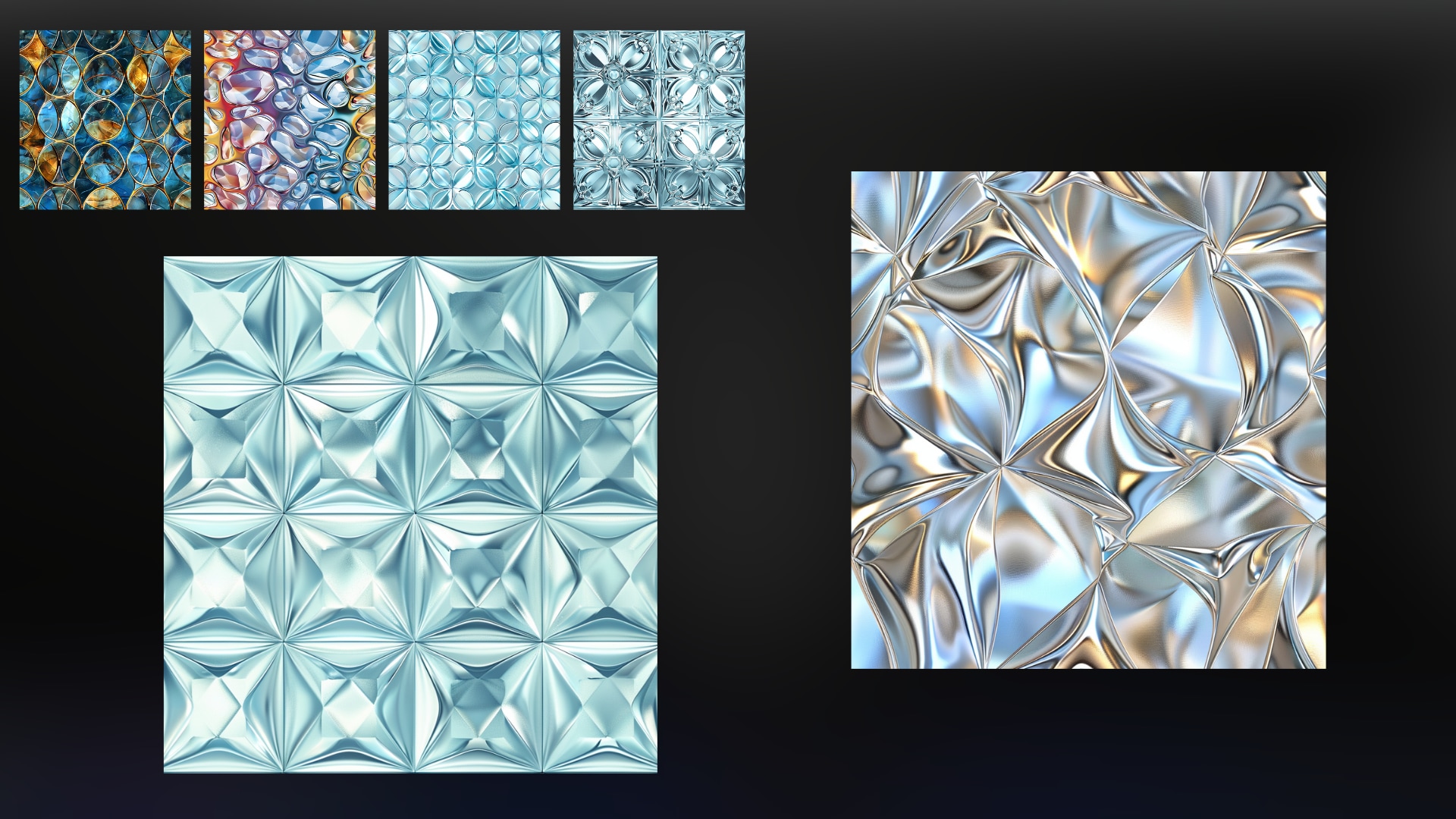 Connected Glass Texture Pack