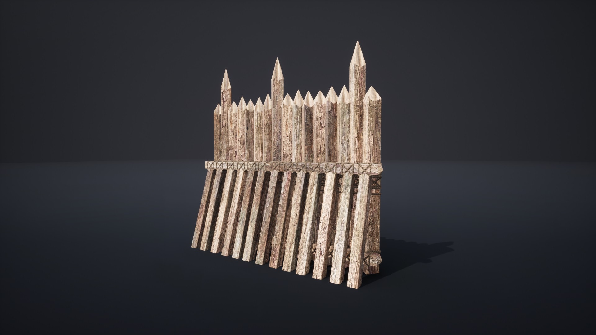 Palisade Walls and Barriers v1 in Props UE Marketplace