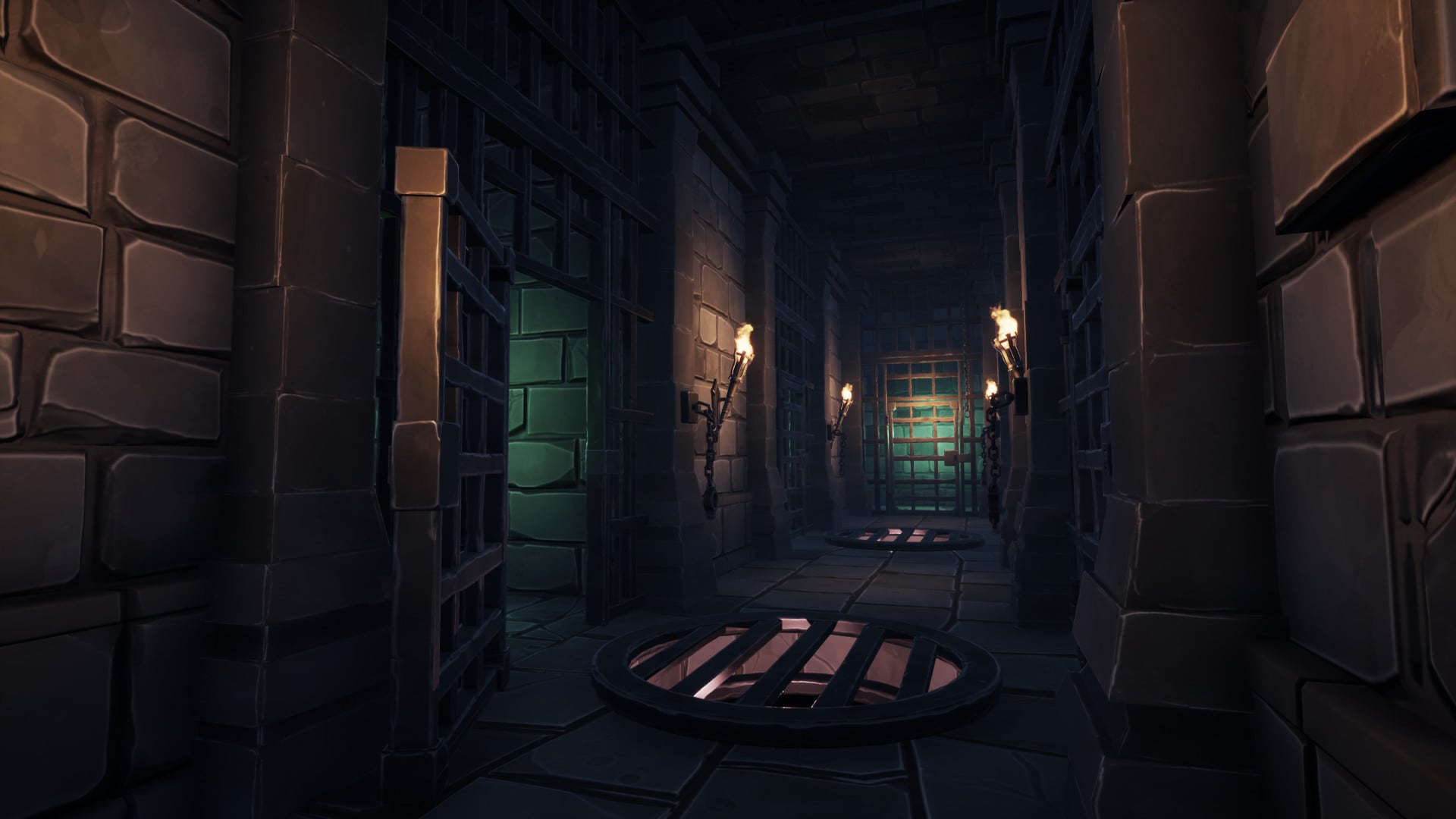 Stylized Dungeon Castle in Environments UE Marketplace