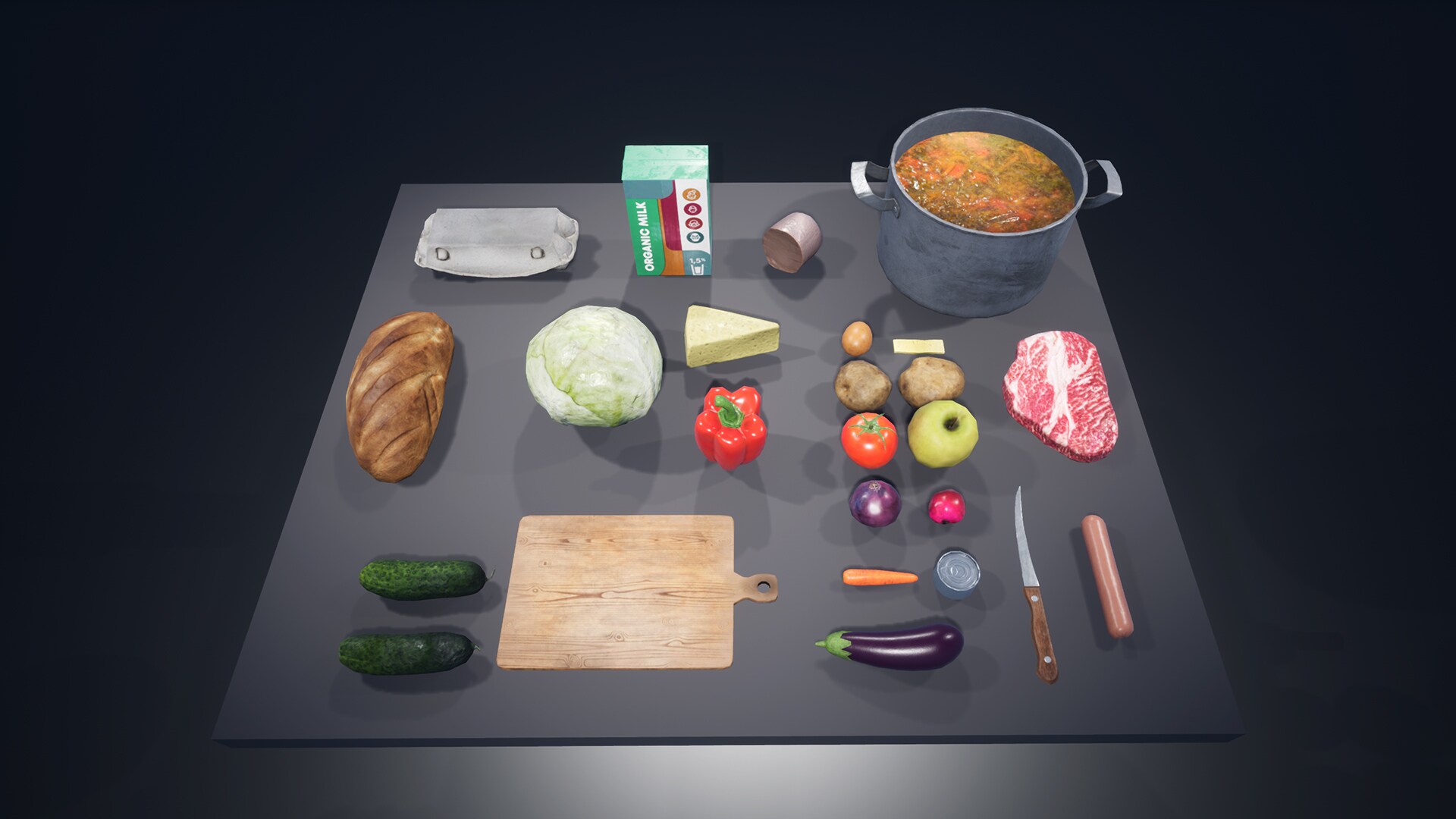 Food Props Pack in Props UE Marketplace