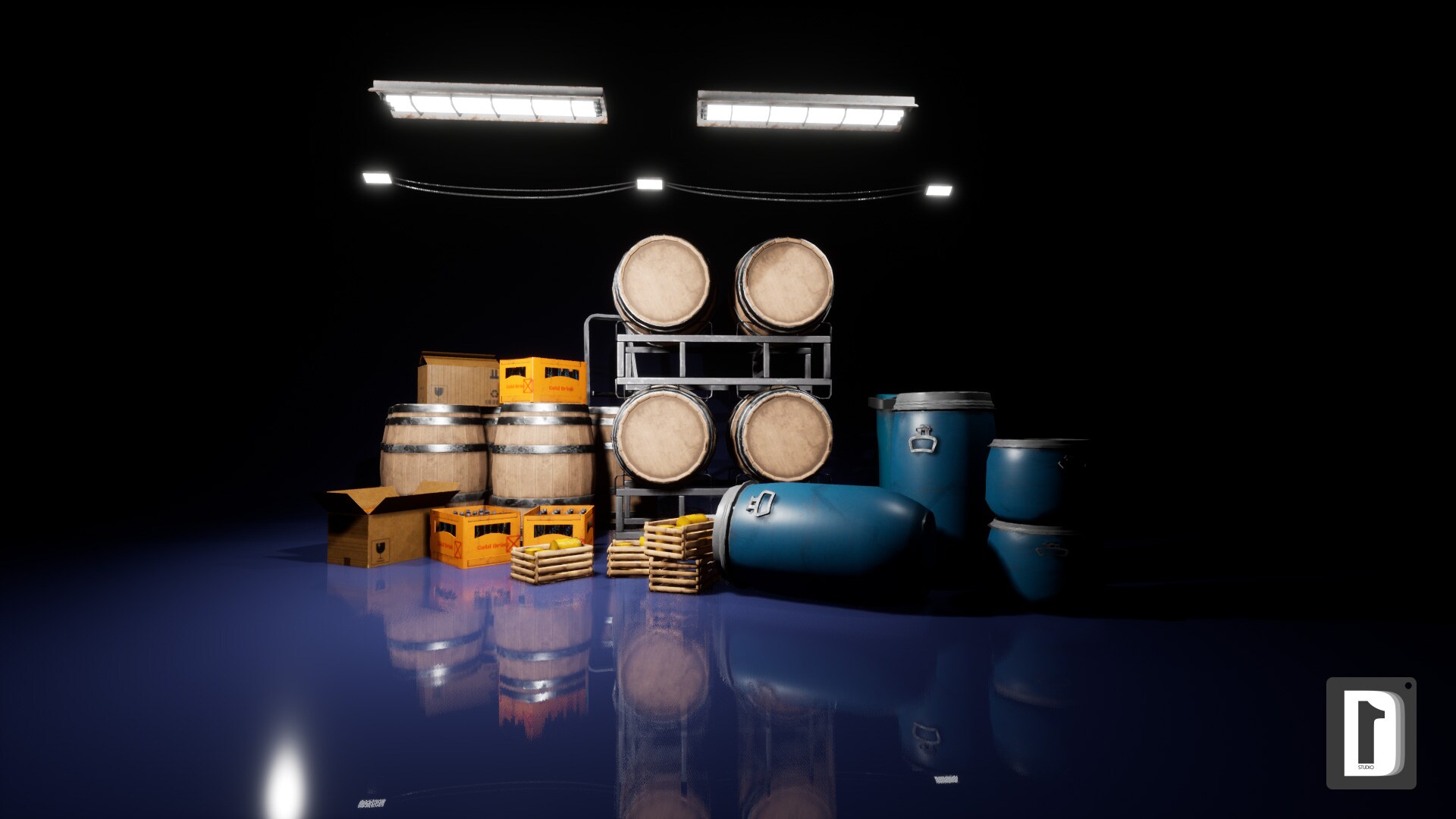 Garage & Basement Assets in Props UE Marketplace