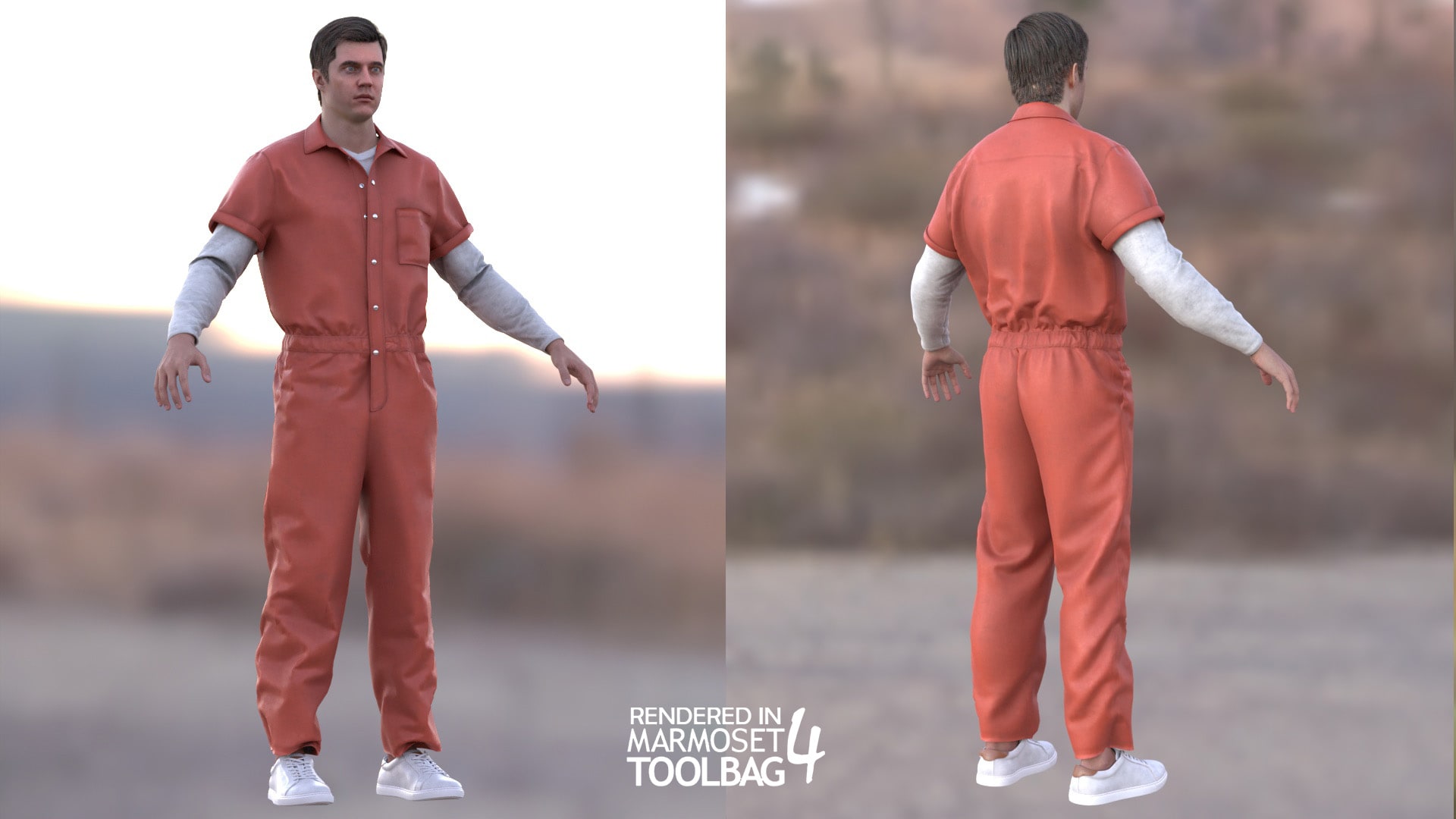 Men S And Women S Agent And Prisoner Uniforms Modular Rigged In Characters Ue Marketplace Men S And Women S Agent And Prisoner Uniforms Modular Rigged In Characters Ue Marketplace