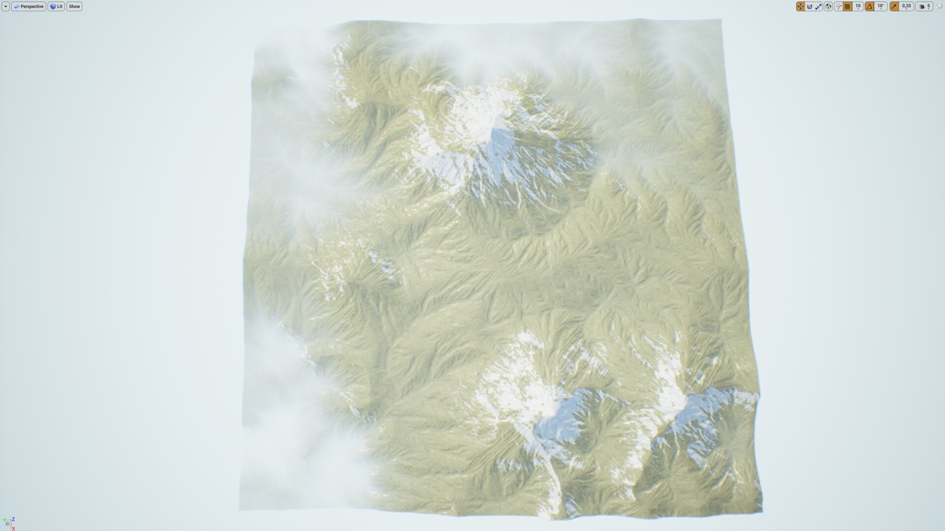 4 Landscape + Auto Landscape in Environments UE Marketplace