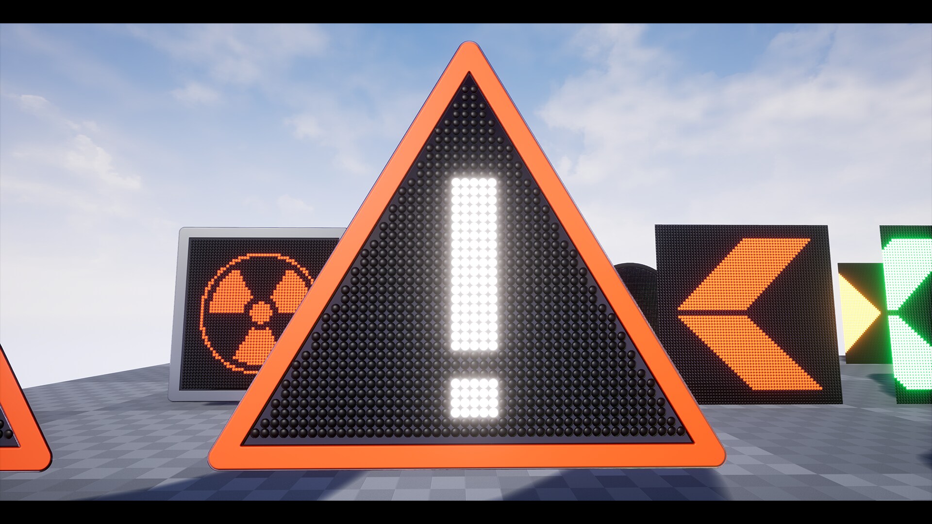 Led Signs Generator in Materials UE Marketplace