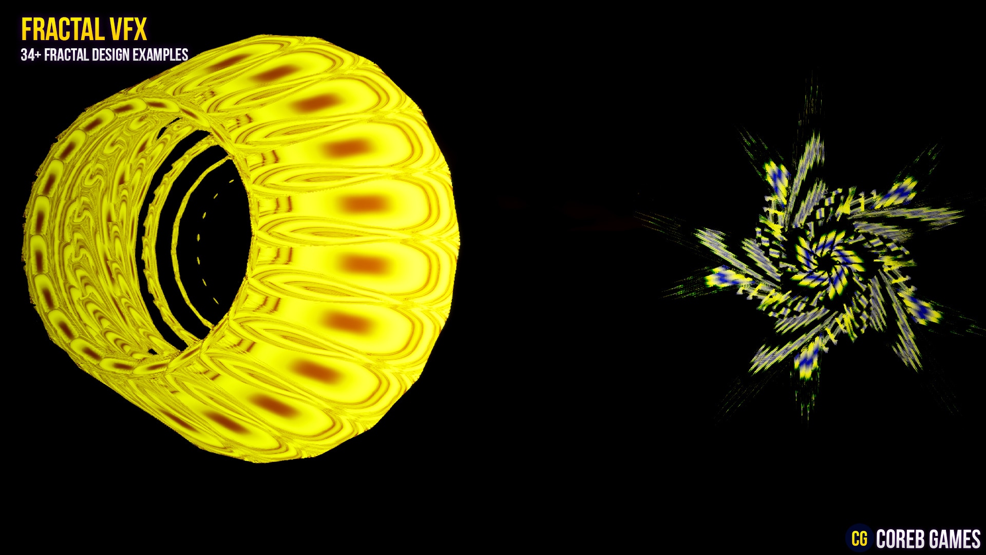 Fractal VFX Pack in Visual Effects UE Marketplace