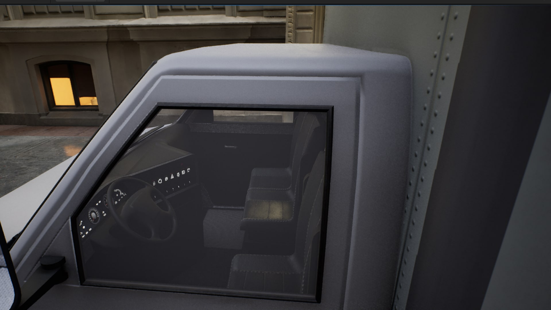 Box van Truck in Blueprints UE Marketplace