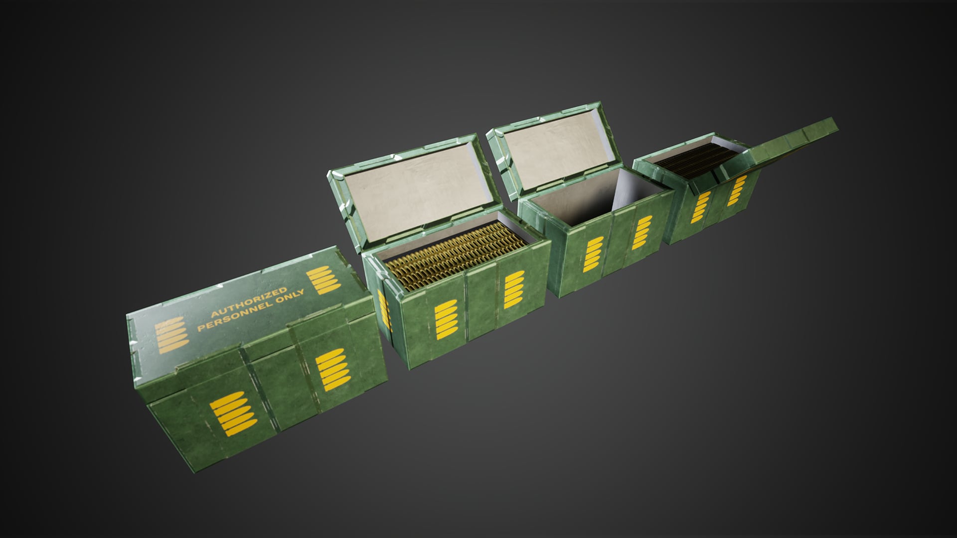 Animated Loot & Ammo Boxes in Props UE Marketplace