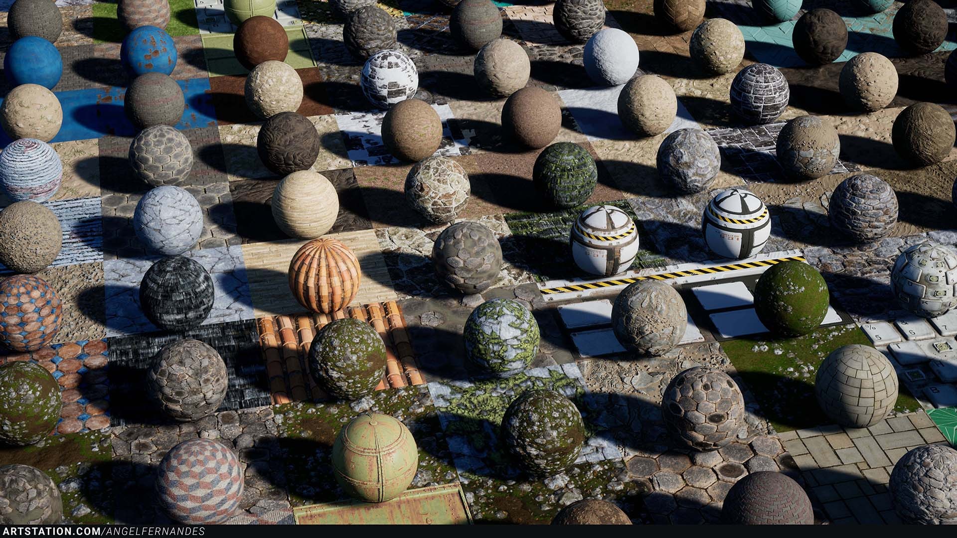 100 PBR Environment Materials in Materials - UE Marketplace