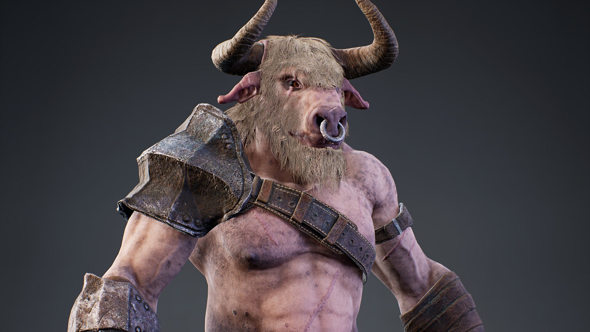 Armored Minotaur in Characters - UE Marketplace