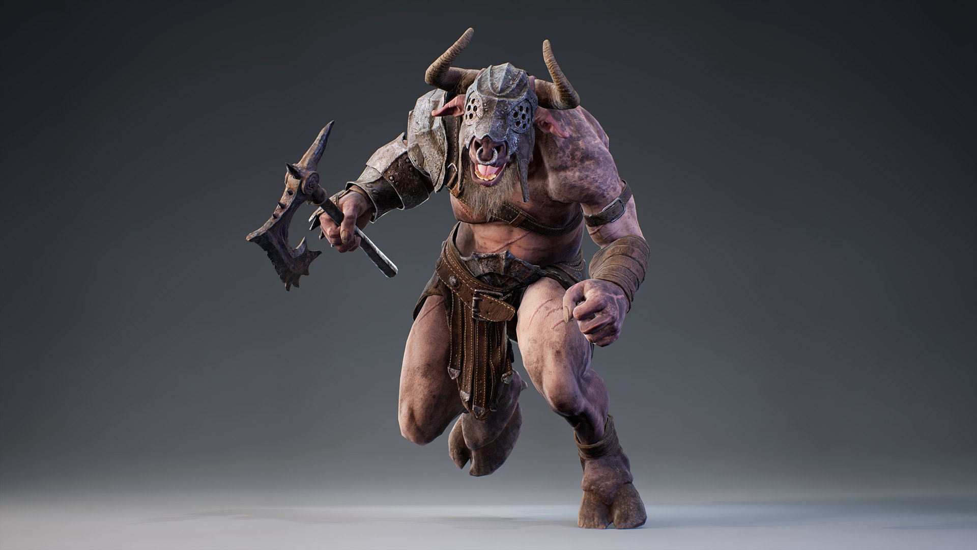 Armored Minotaur in Characters - UE Marketplace