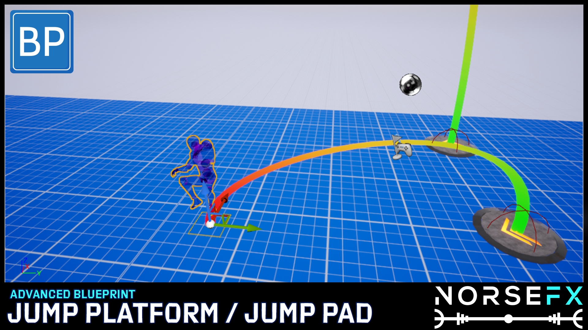 Advanced Blueprint - Jump Platform / Jump Pad