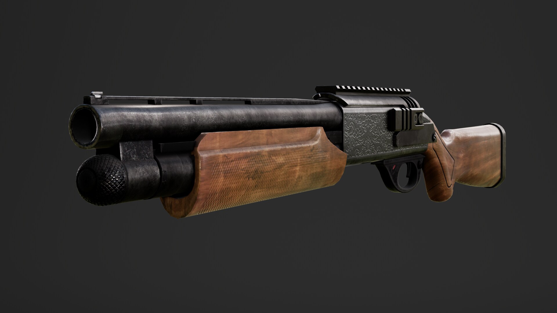 Animated FPS American Shotgun Pack in Weapons UE Marketplace