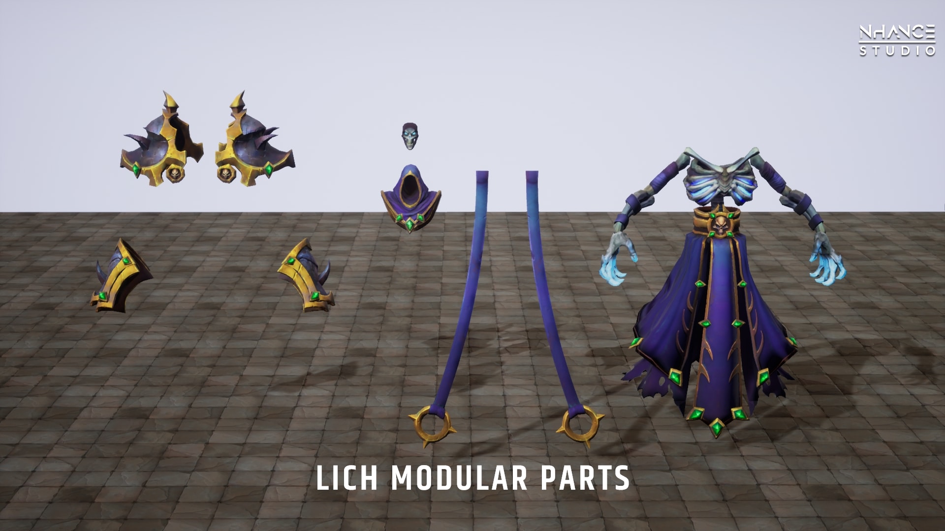 Fantasy Lich in Characters - UE Marketplace