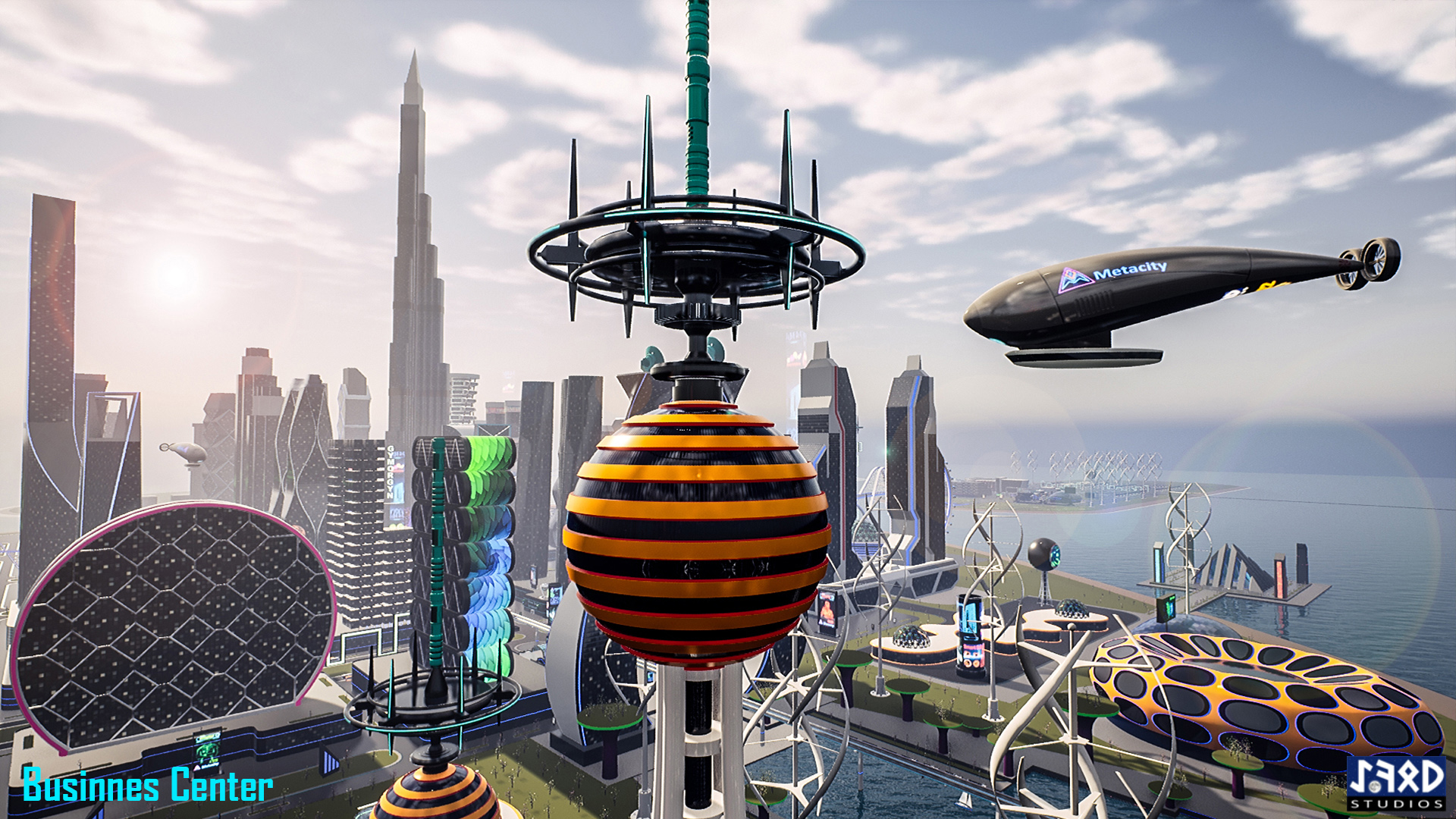 FUTURISTIC CITY ISLANDS