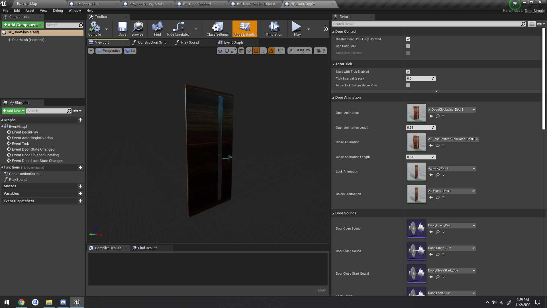 Interactable Door Multiplayer Ready and Highly customizable