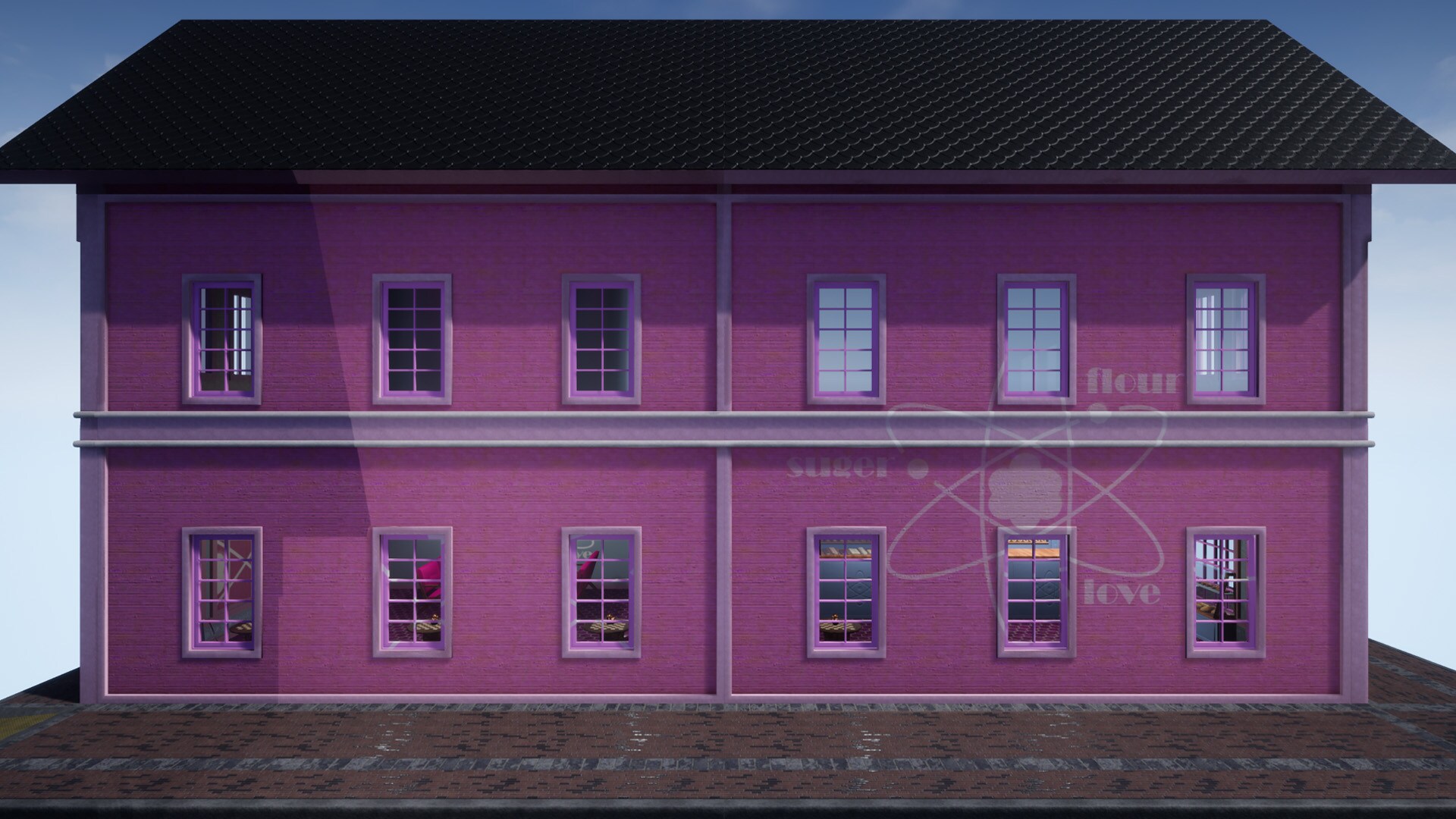 Modular Bakery Main Street in Environments UE Marketplace