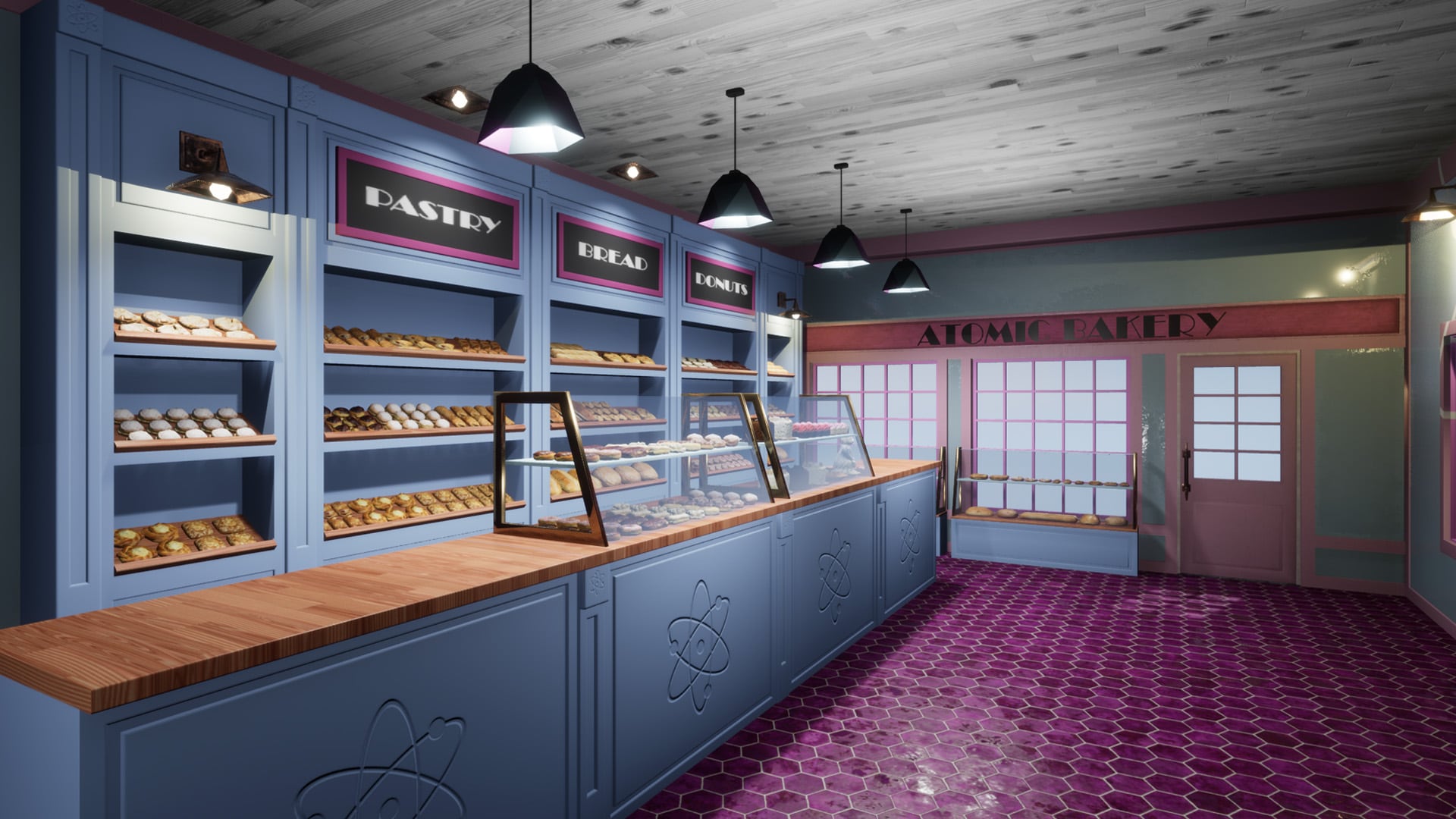 Modular Bakery Main Street in Environments UE Marketplace