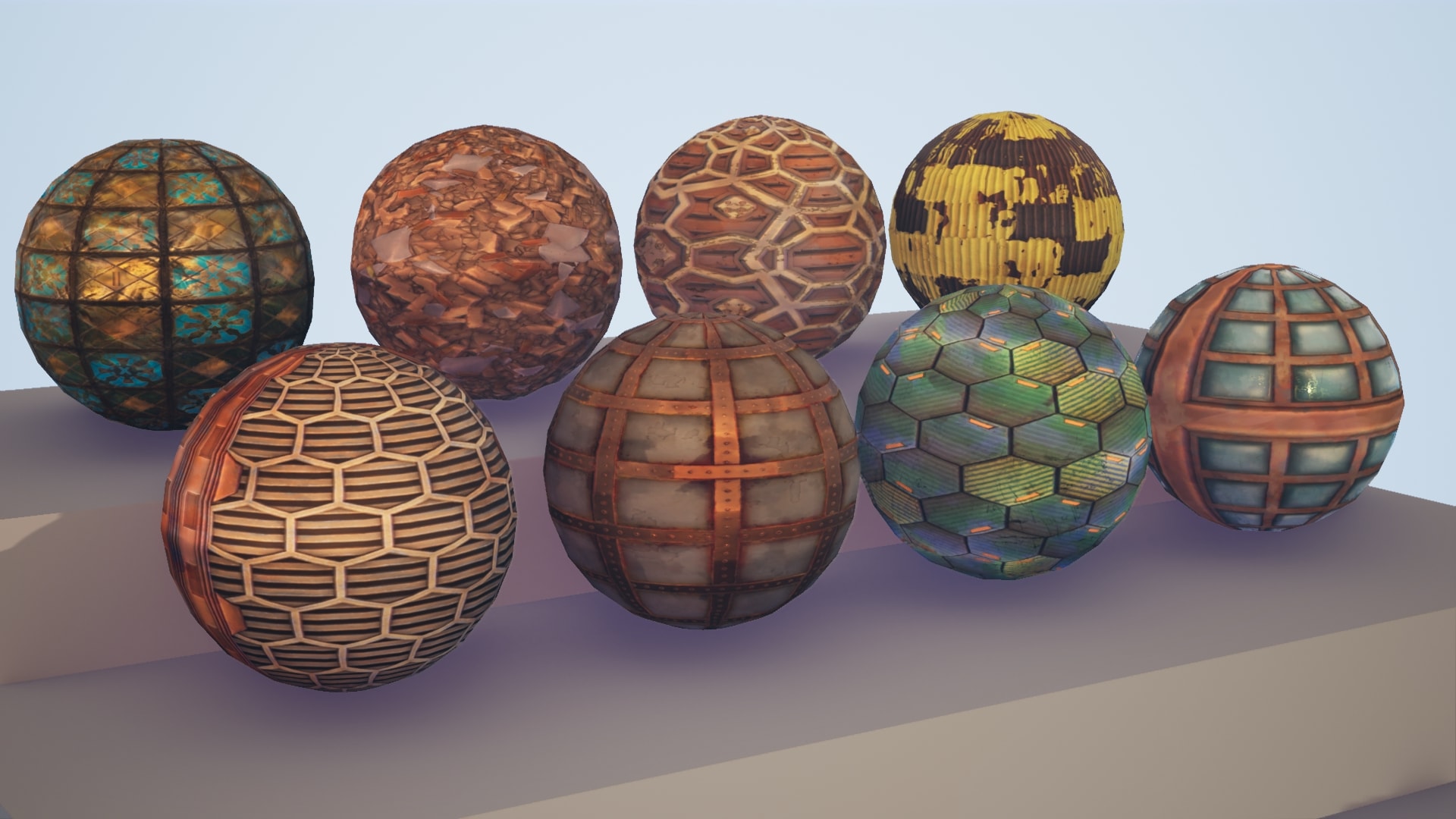 Stylized Junk Town Materials Pack in Materials - UE Marketplace