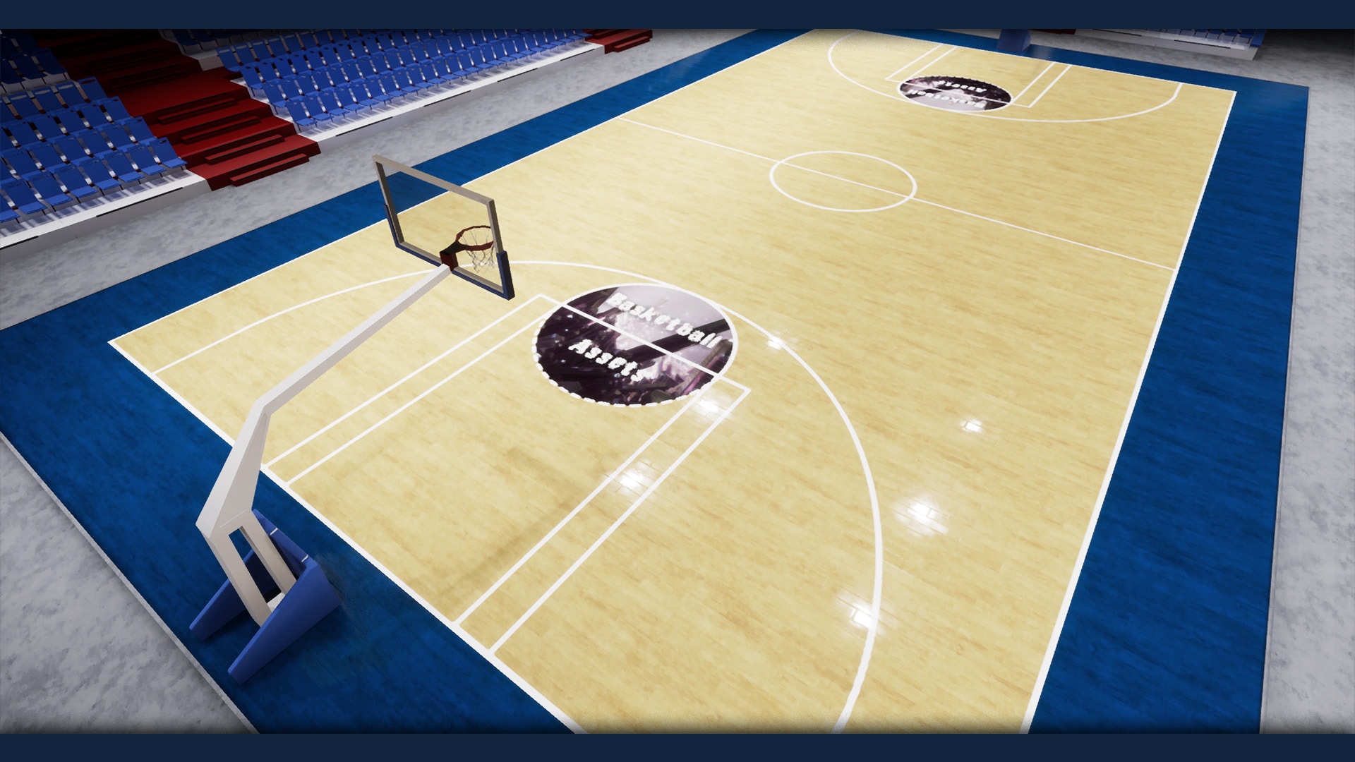 Basketball Assets in Props UE Marketplace