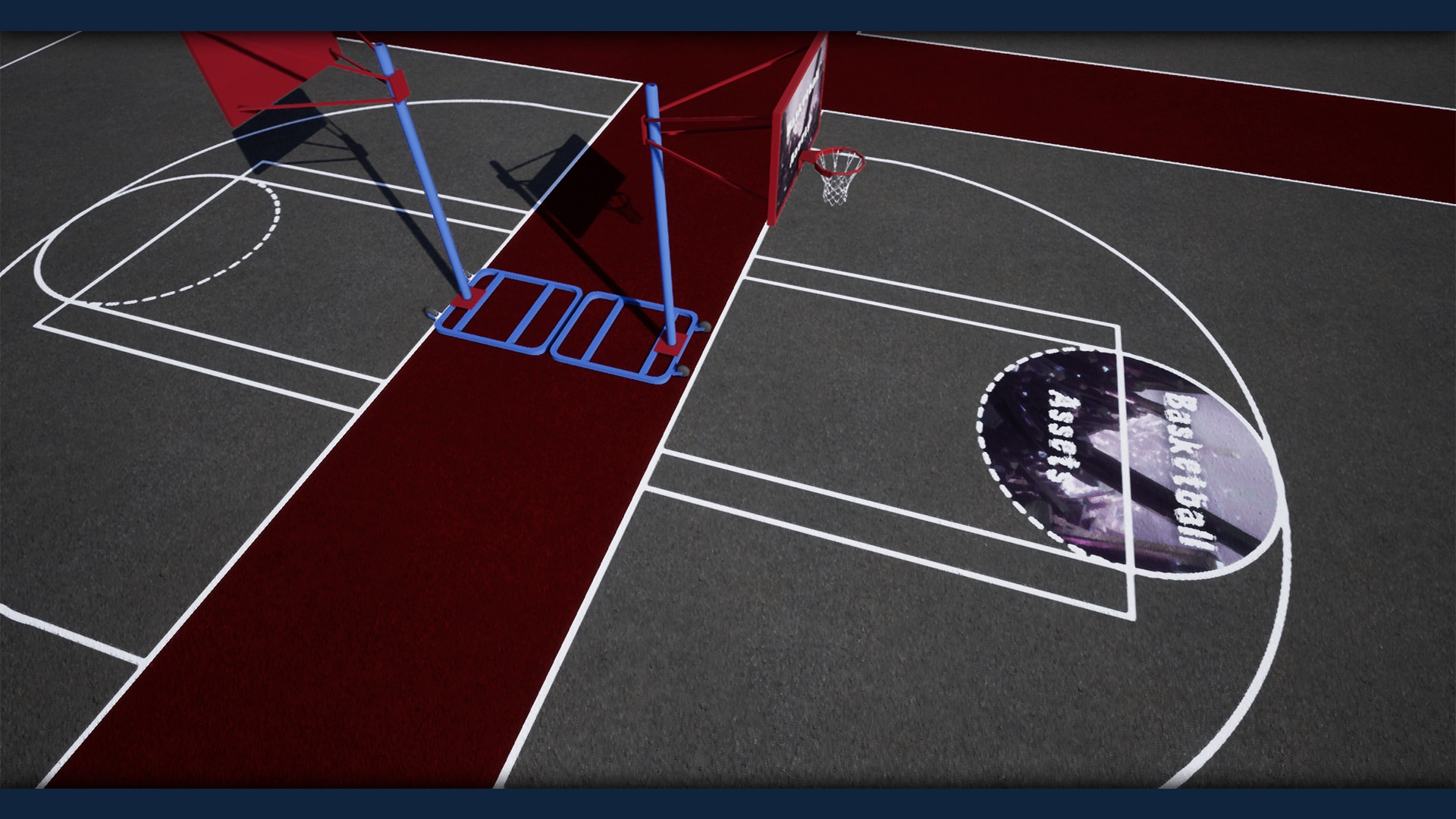 Basketball Assets in Props UE Marketplace
