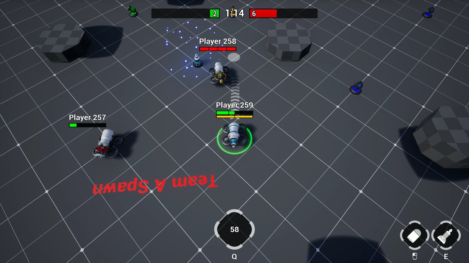 Battle of Drones Multiplayer in Blueprints UE Marketplace