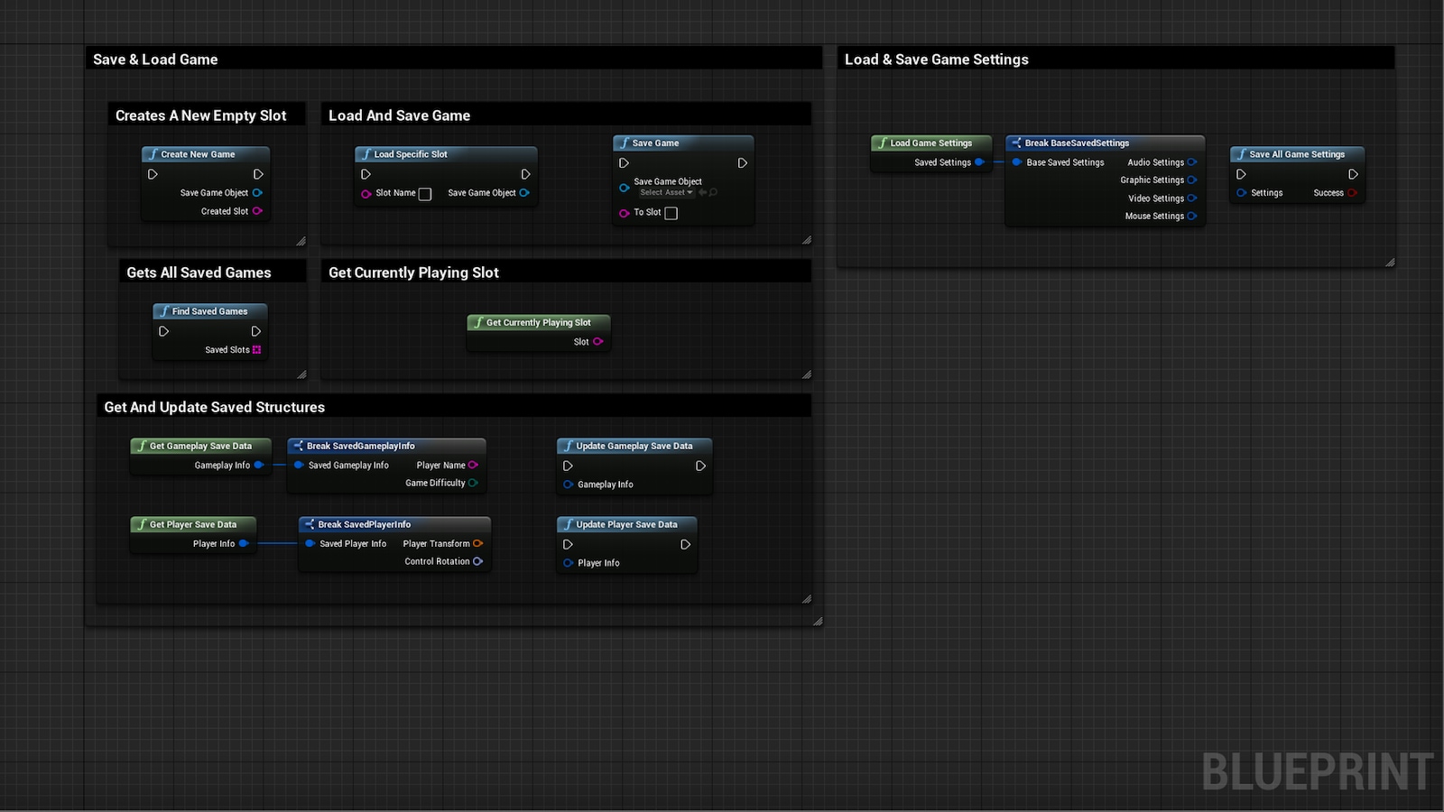 Game Menu System in Blueprints - UE Marketplace