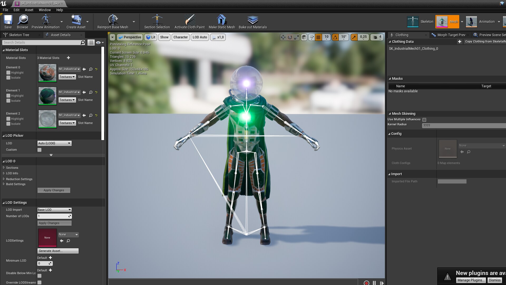 IndustrialMech01 in Characters - UE Marketplace