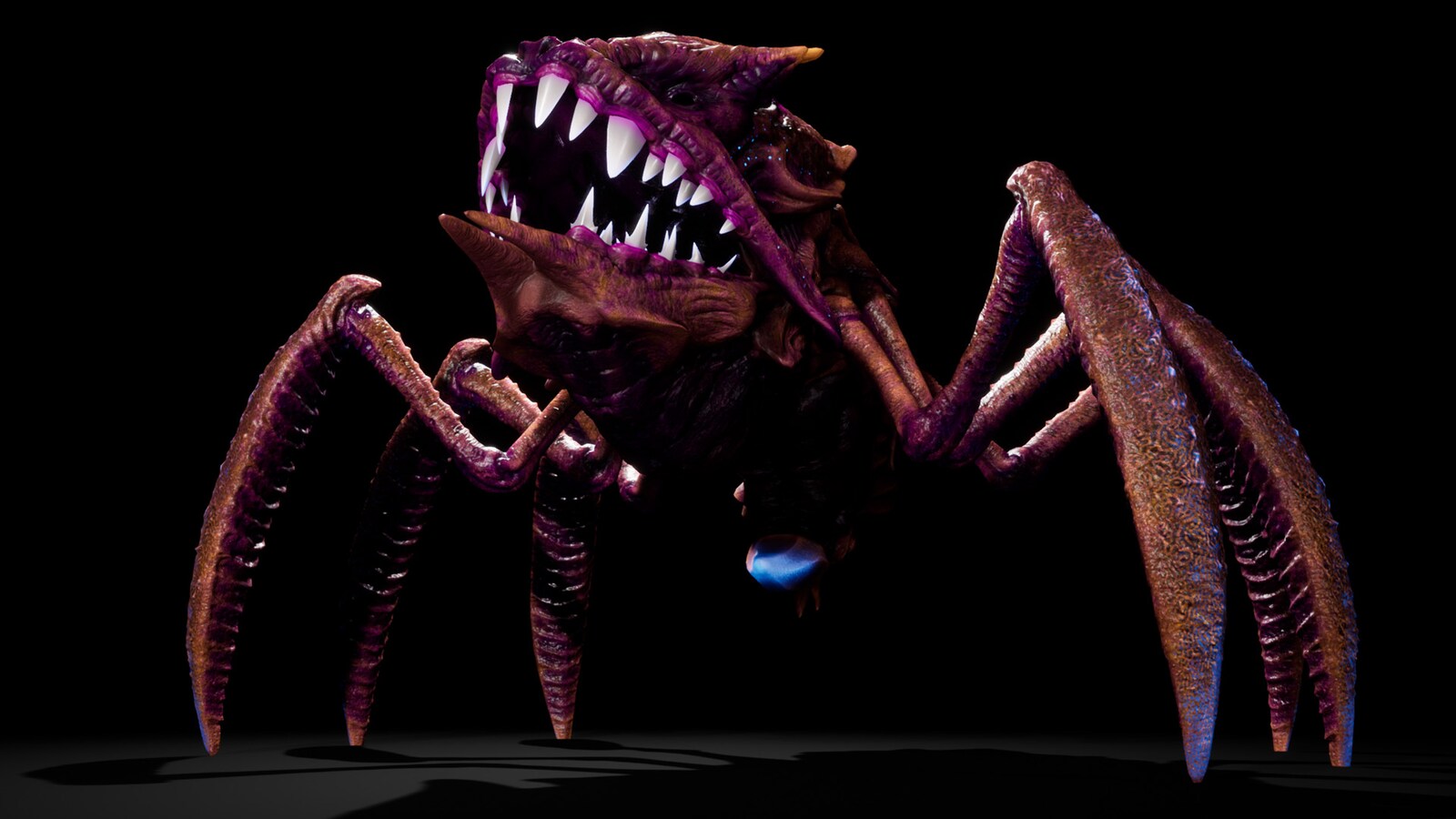 Alien Crab Monster with AI in Characters UE Marketplace