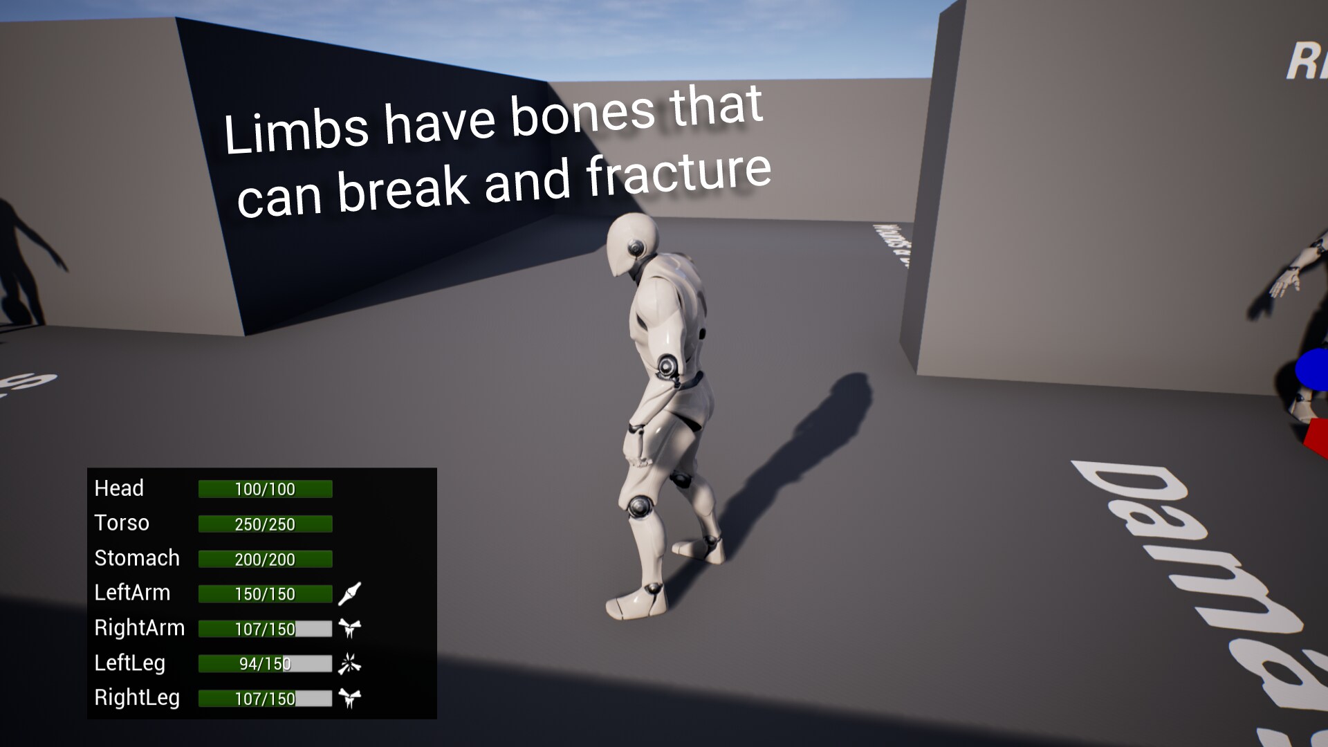 PRO - Asset - 4.26 - 4.27 - 5.0 - 5.1 - 5.2 - Limb Based Health System |  Unreal Asset