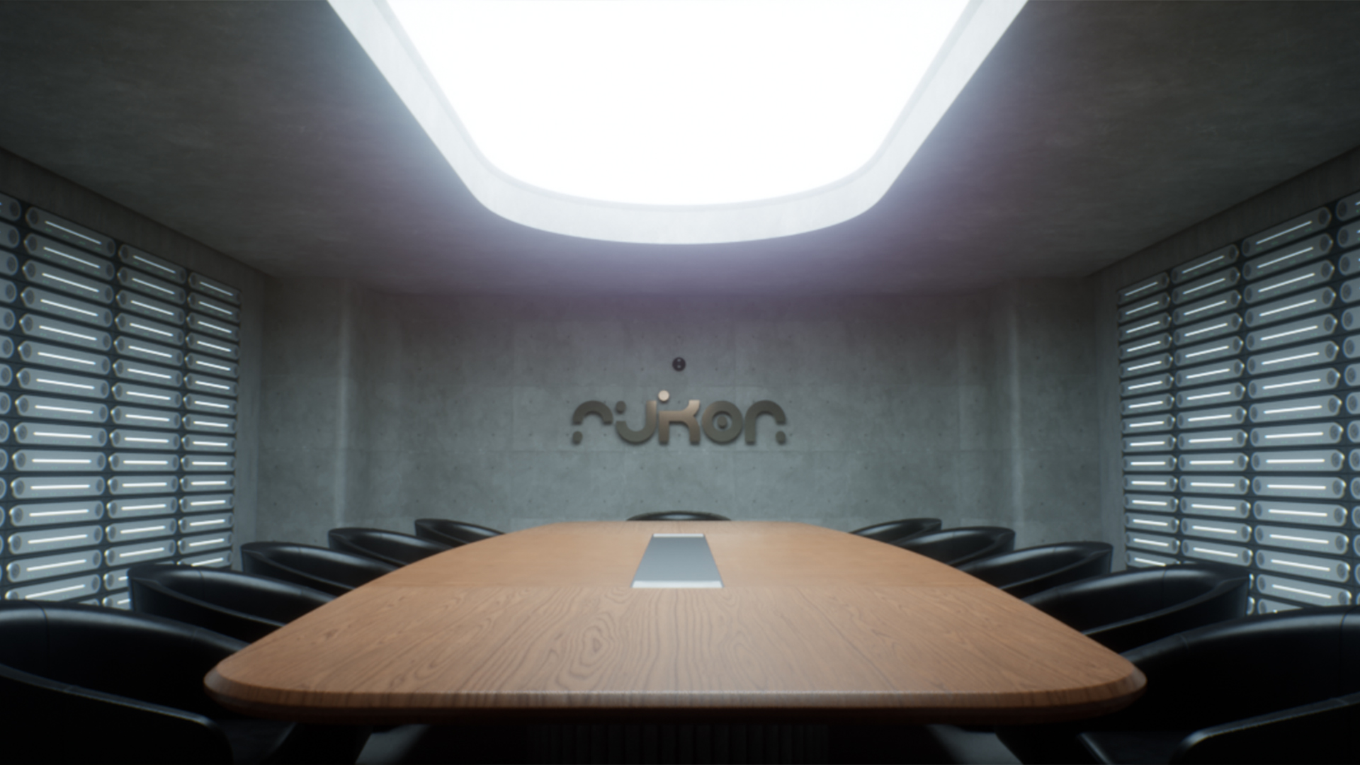 Brutalist Office