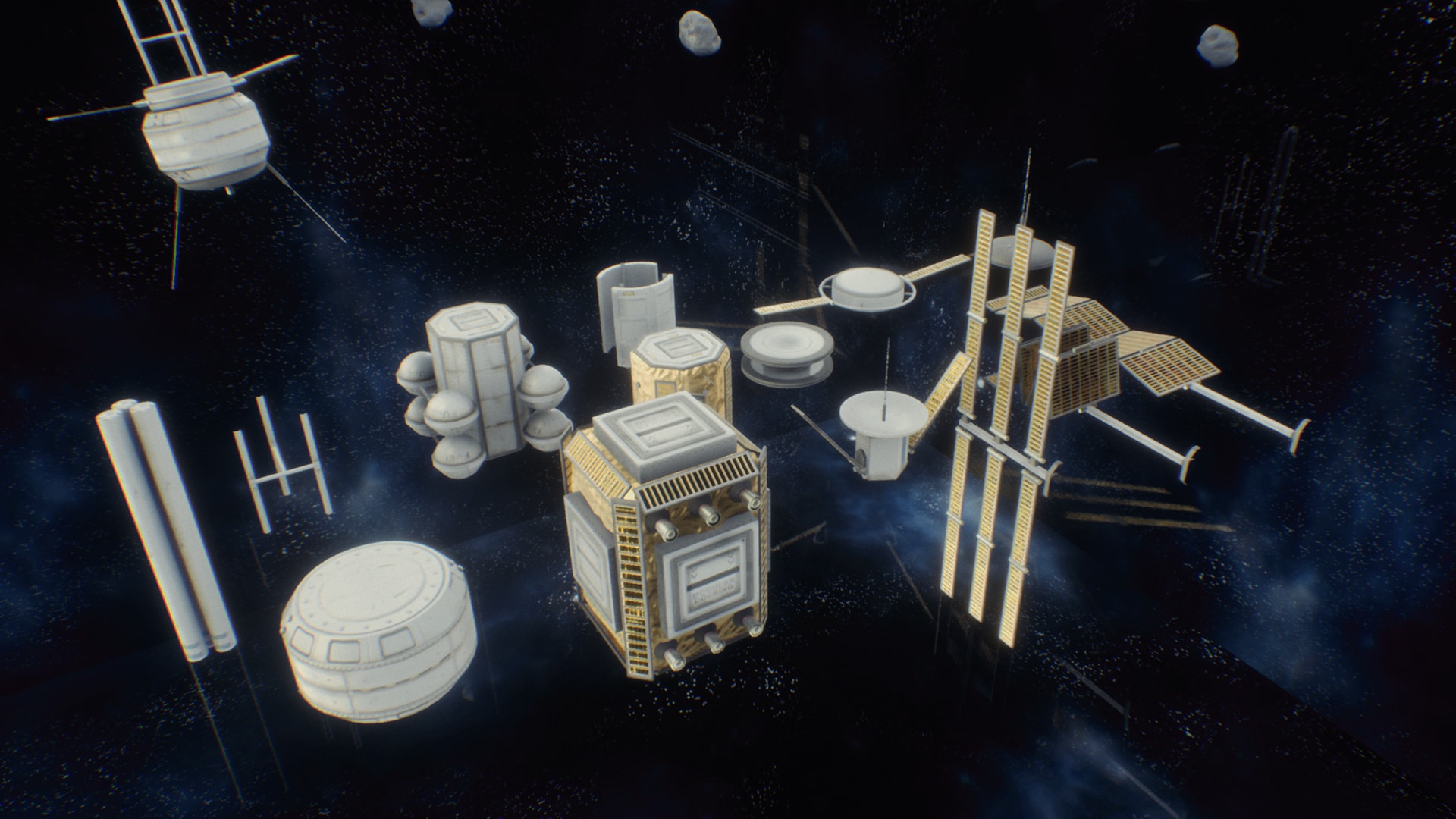 Space Satellite Kit in Props UE Marketplace