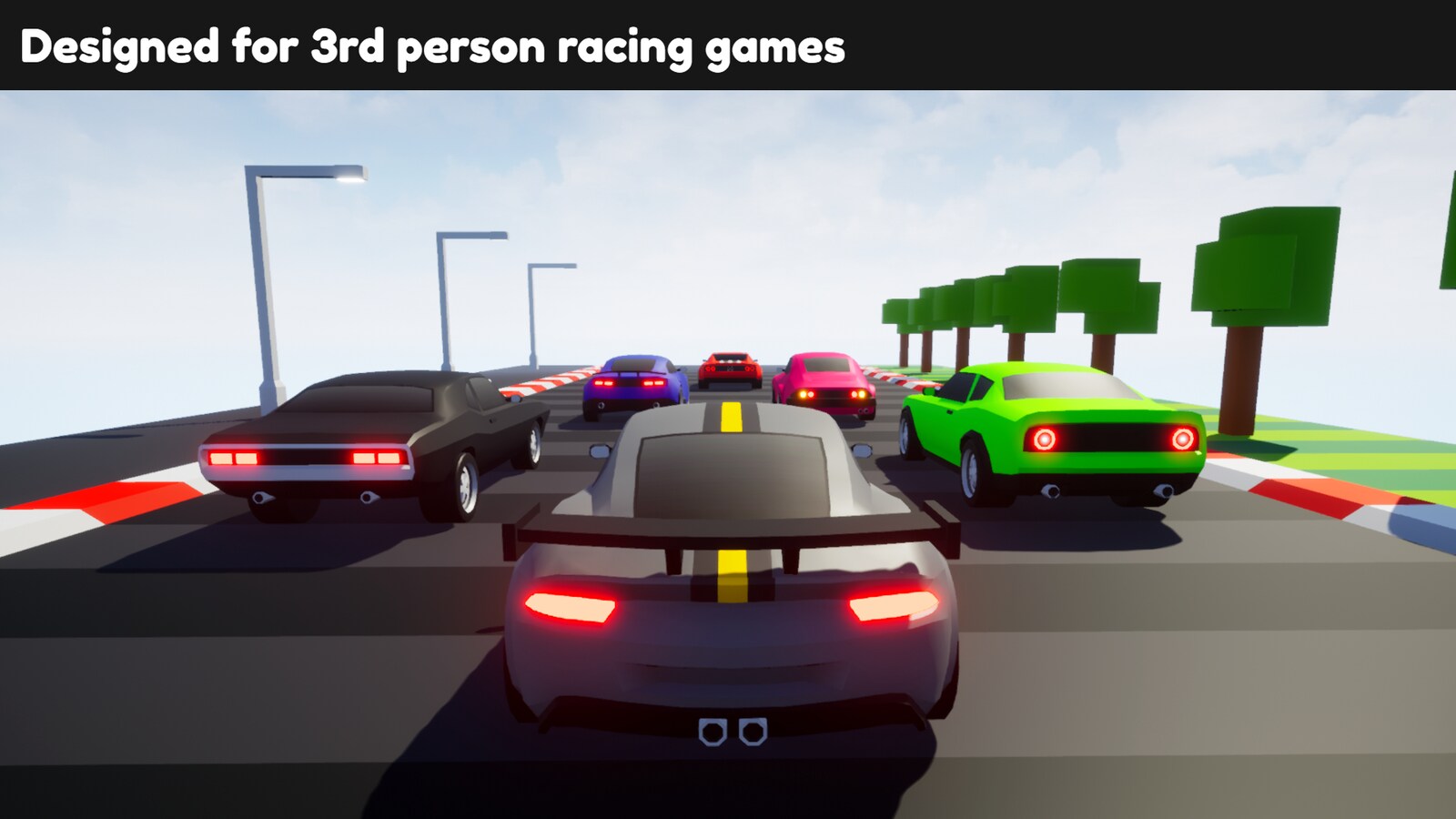 ARCADE: Mega Racing Cars Pack, 카테고리 소품 - UE 마켓플레이스