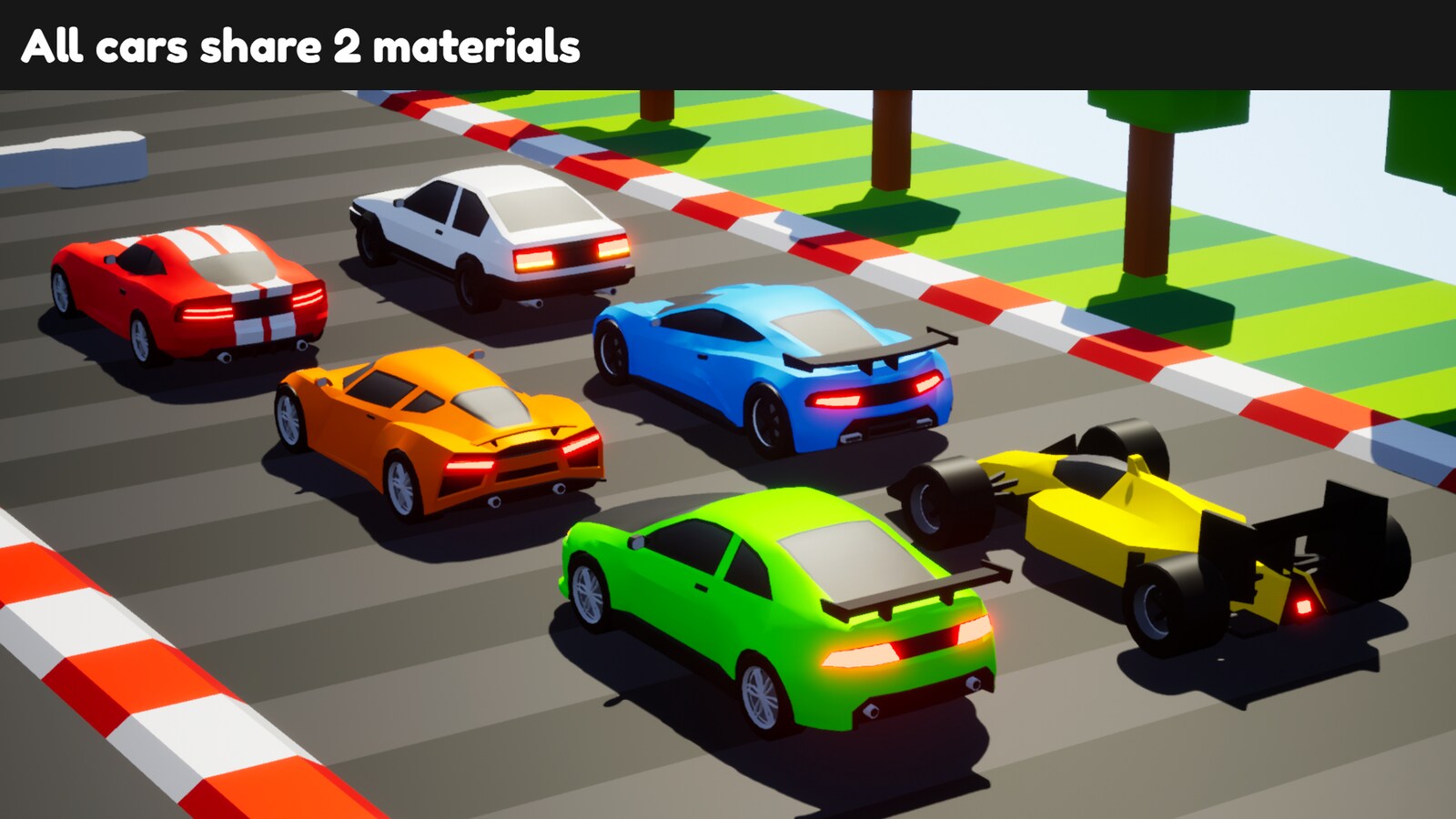 ARCADE: Mega Racing Cars Pack, 카테고리 소품 - UE 마켓플레이스