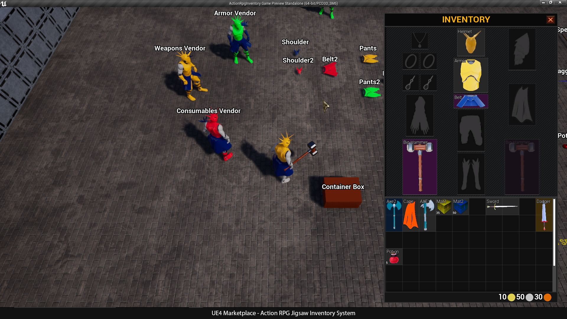 Action Rpg Multiplayer Inventory System Unreal Engine Forums