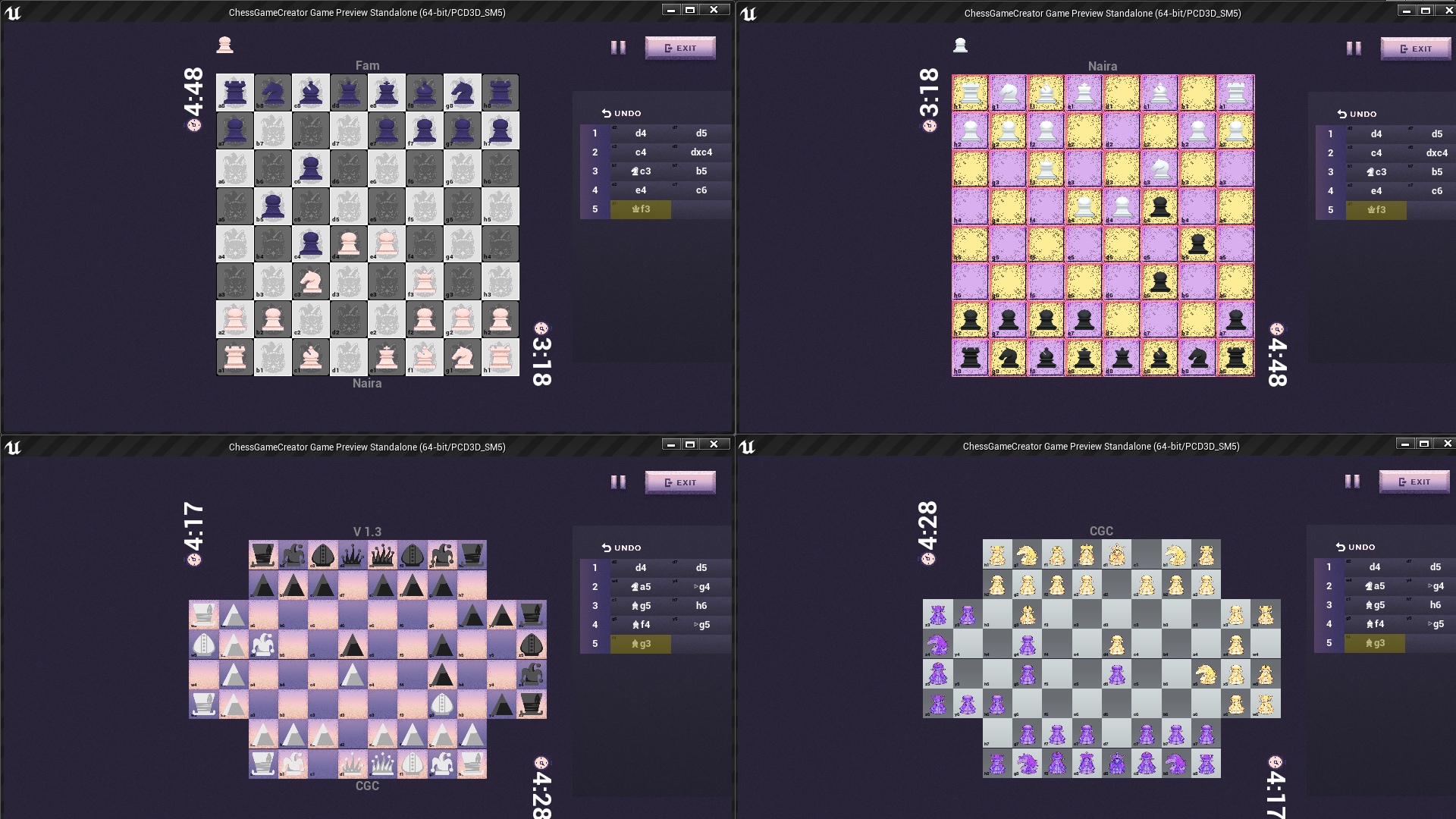 Chess Game Creator in Code Plugins UE Marketplace