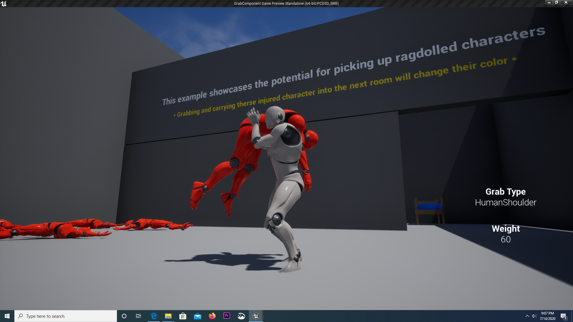 Grab Component System
