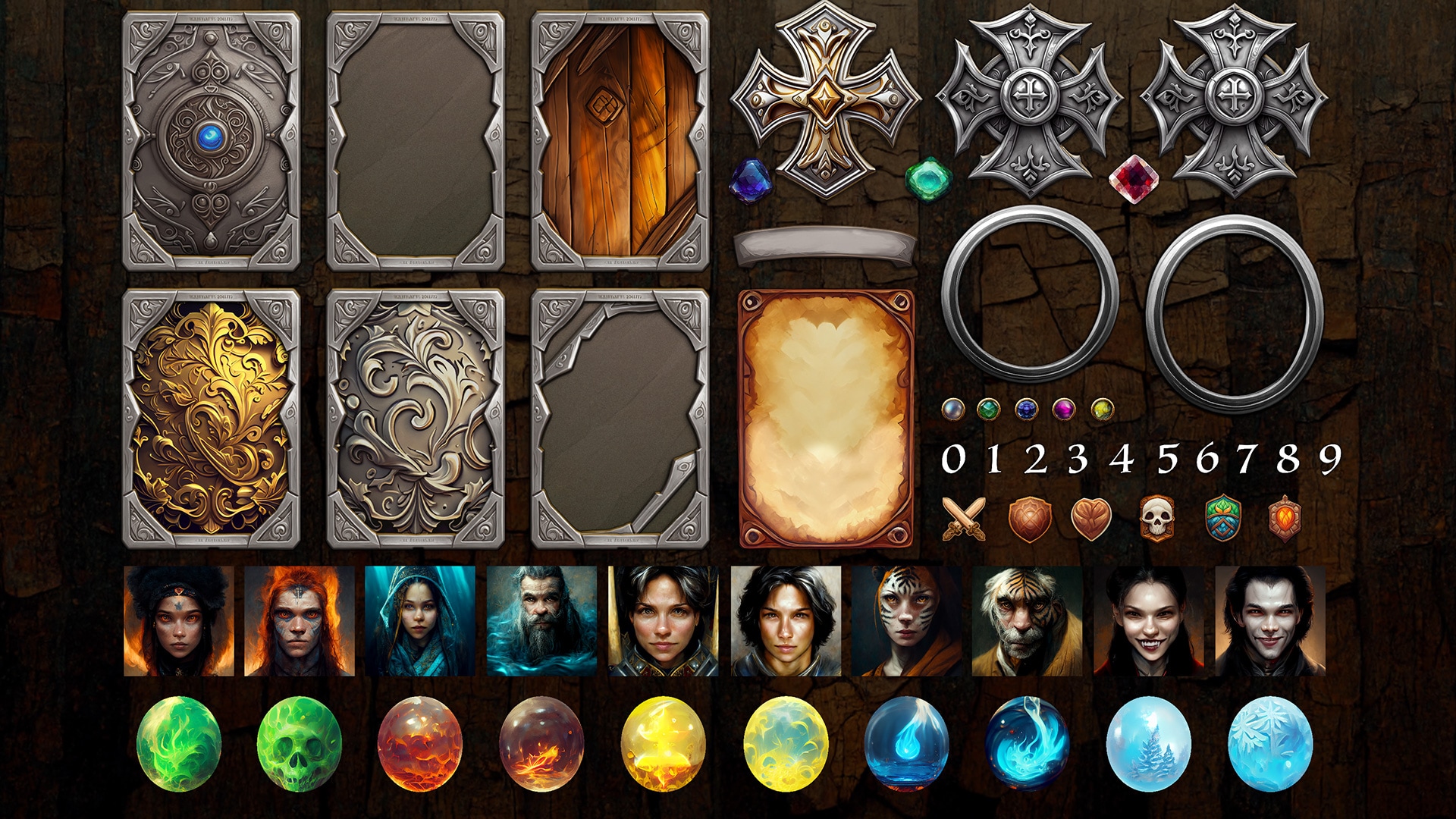 tcg-card-template-volume-2-in-2d-assets-ue-marketplace